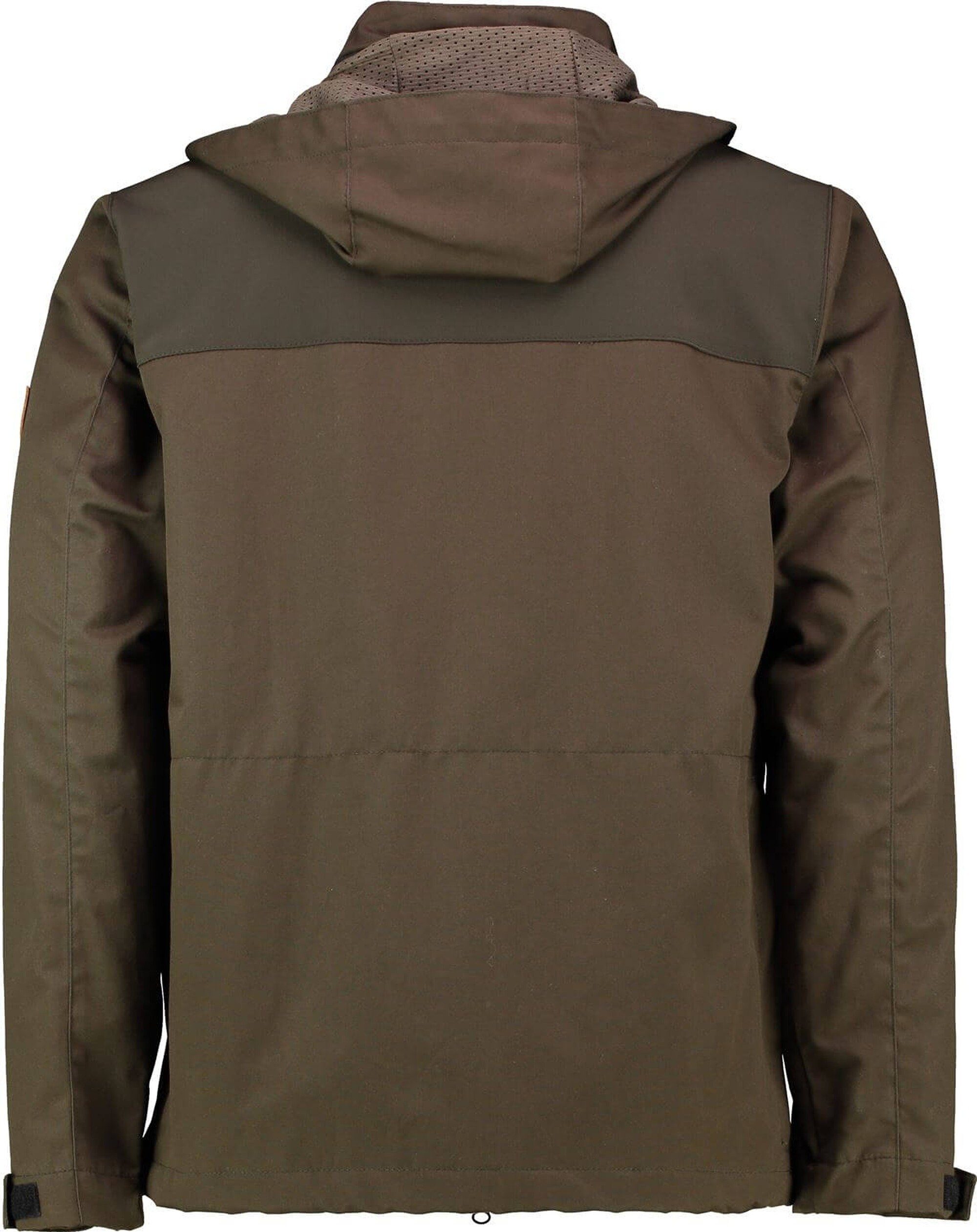 Hubertus Outdoorjacke HUBERTUS Jagd-Jacke oliv wasserabweisend, geräuscharm günstig online kaufen