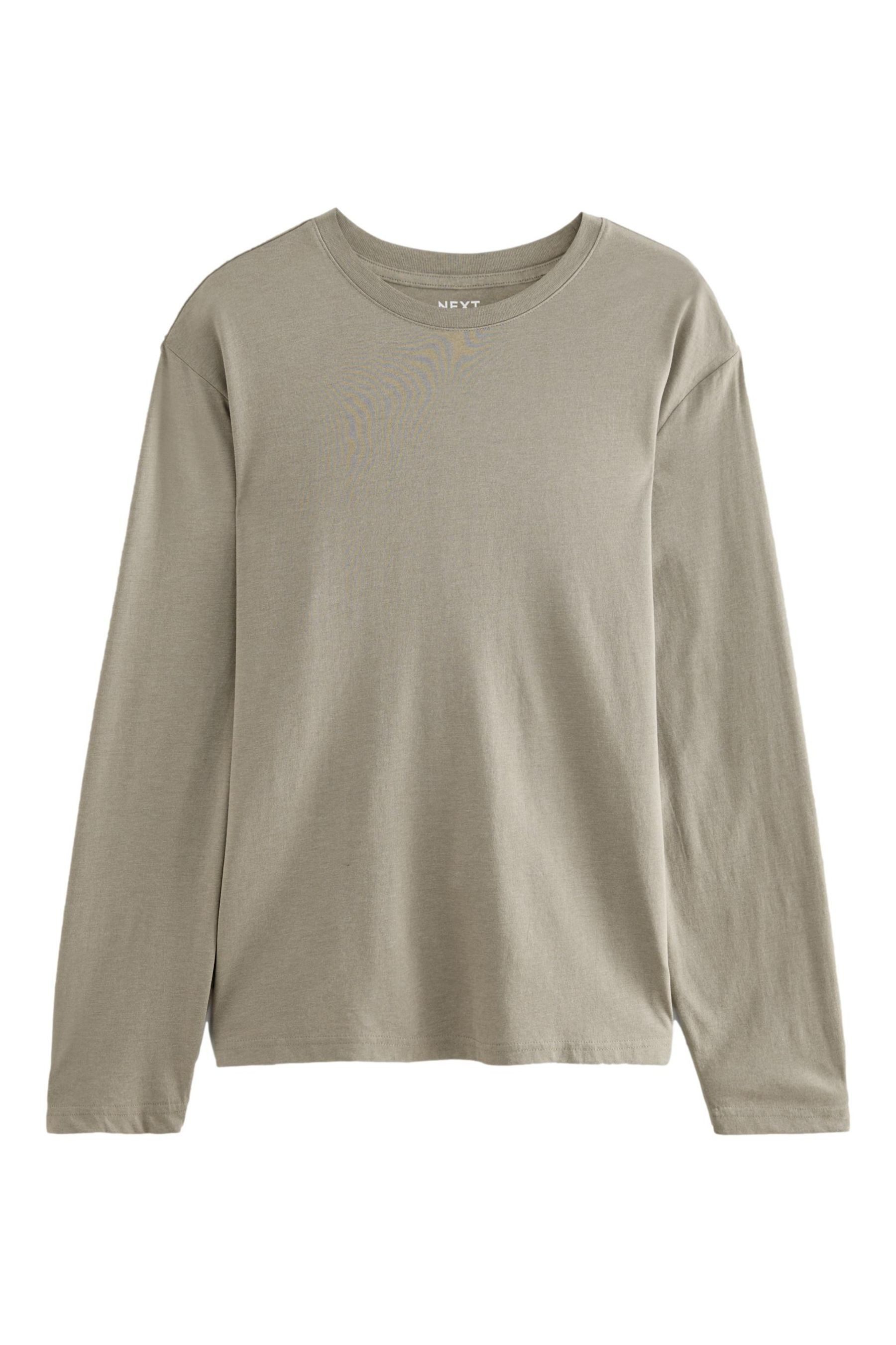 Next Langarmshirt Rundhalsshirt – Regular Fit günstig online kaufen