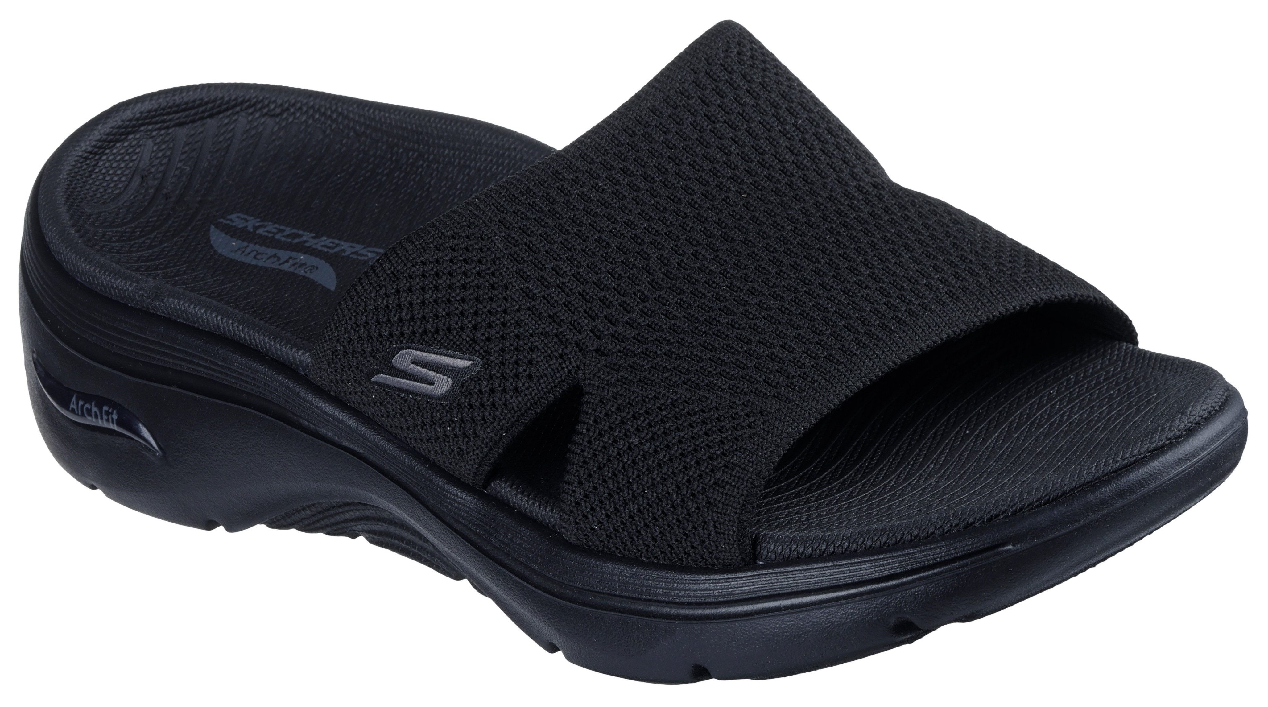 Skechers GO WALK ARCH FIT 2.0 SANDAL- Pantolette mit Goga Mat Fußbett günstig online kaufen