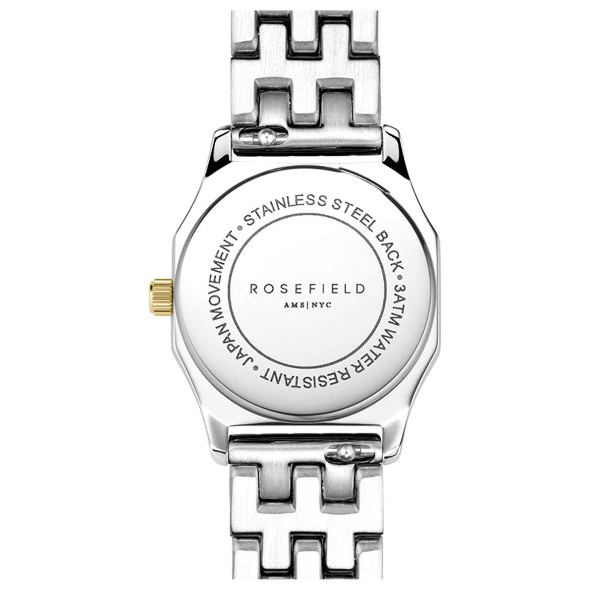 ROSEFIELD Quarzuhr GWSSS-G03, Damenuhr Gemme Duotone
