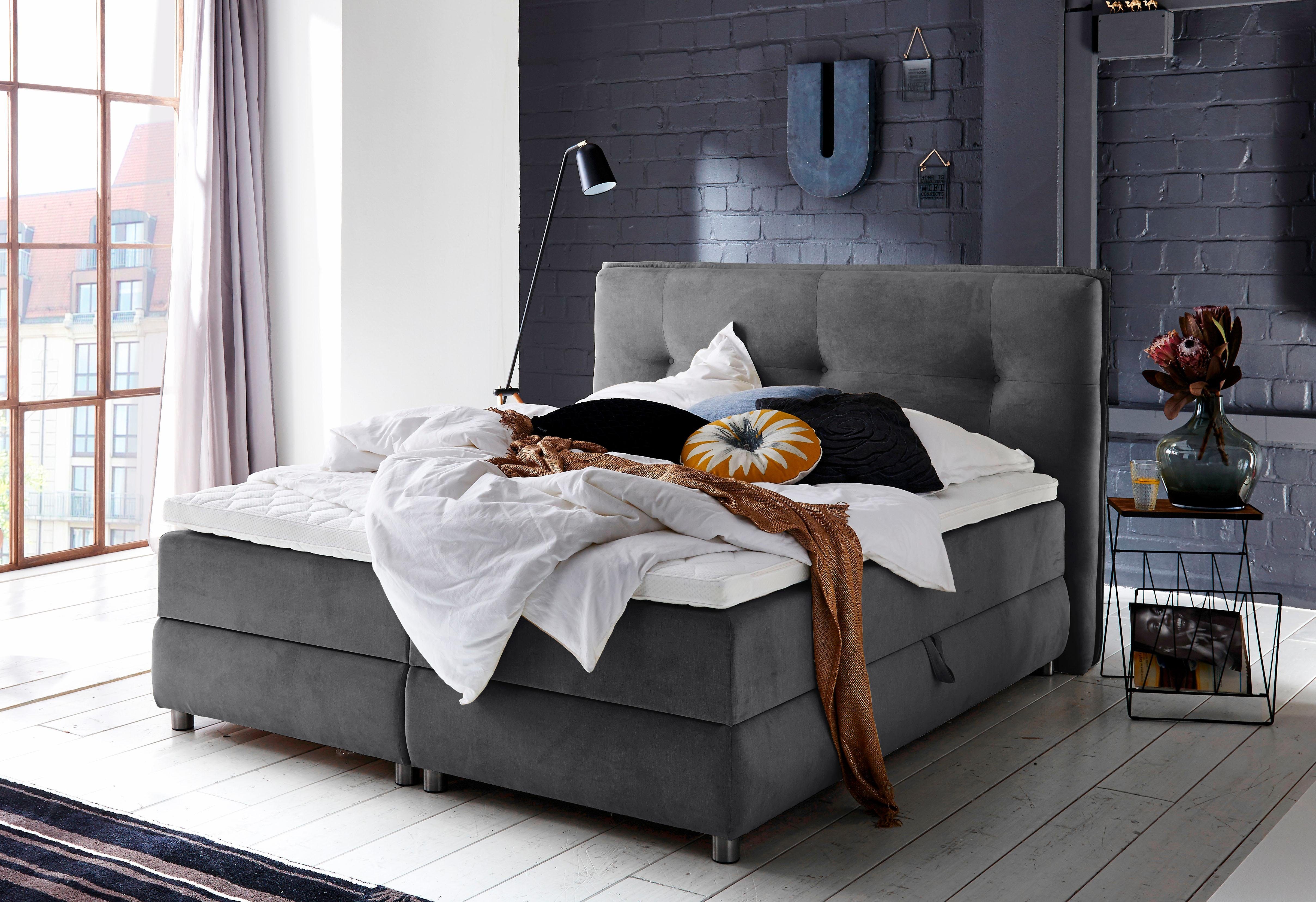ATLANTIC home collection Boxspringbett Tilo, mit günstig online kaufen