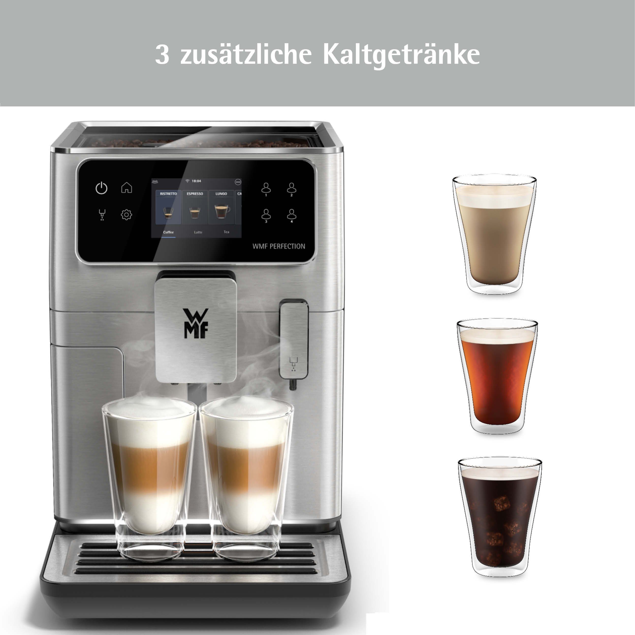 WMF Kaffeevollautomat, intuitive Bedienung
