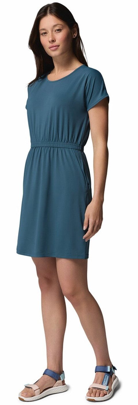 Columbia Midikleid Chill River SS Dress Everblue, Shark