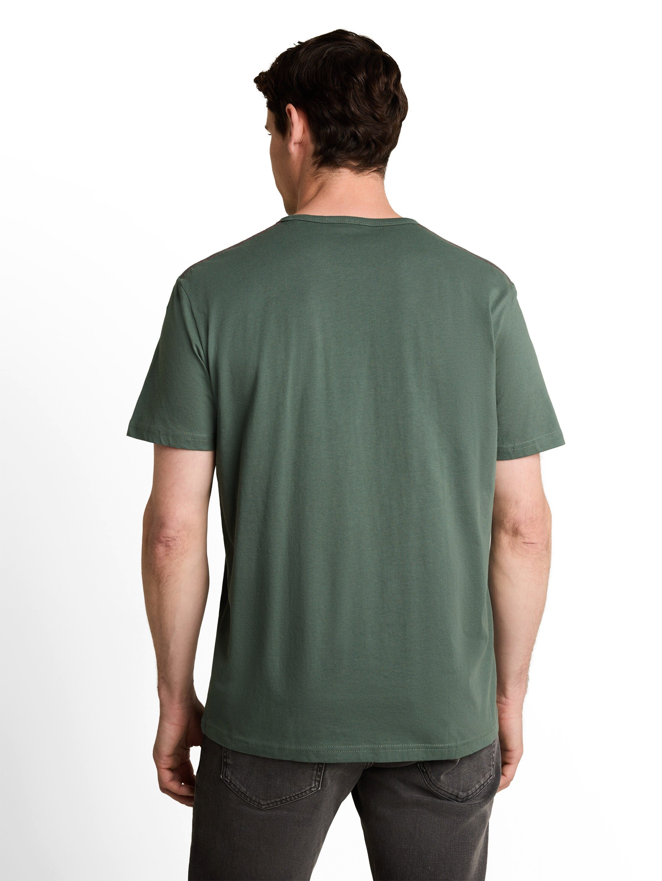 TOM TAILOR T-Shirt (2-tlg) 2er Pack Sommershirt mit Logo-Print – Bild 3 von 5