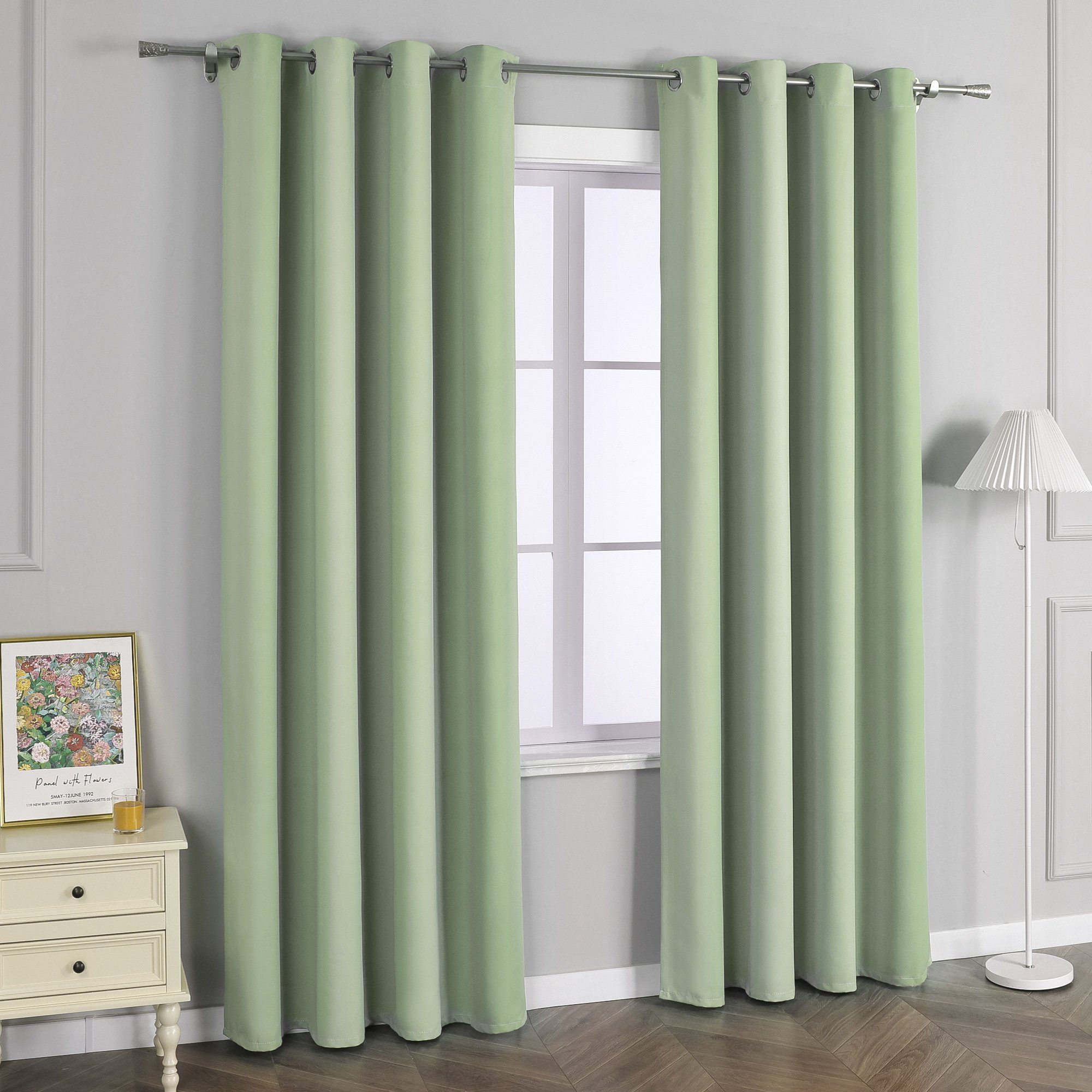 Joyswahl Verdunkelungsvorhang (1 St), Ösen, verdunkelnd, Vertikale Farbverl günstig online kaufen