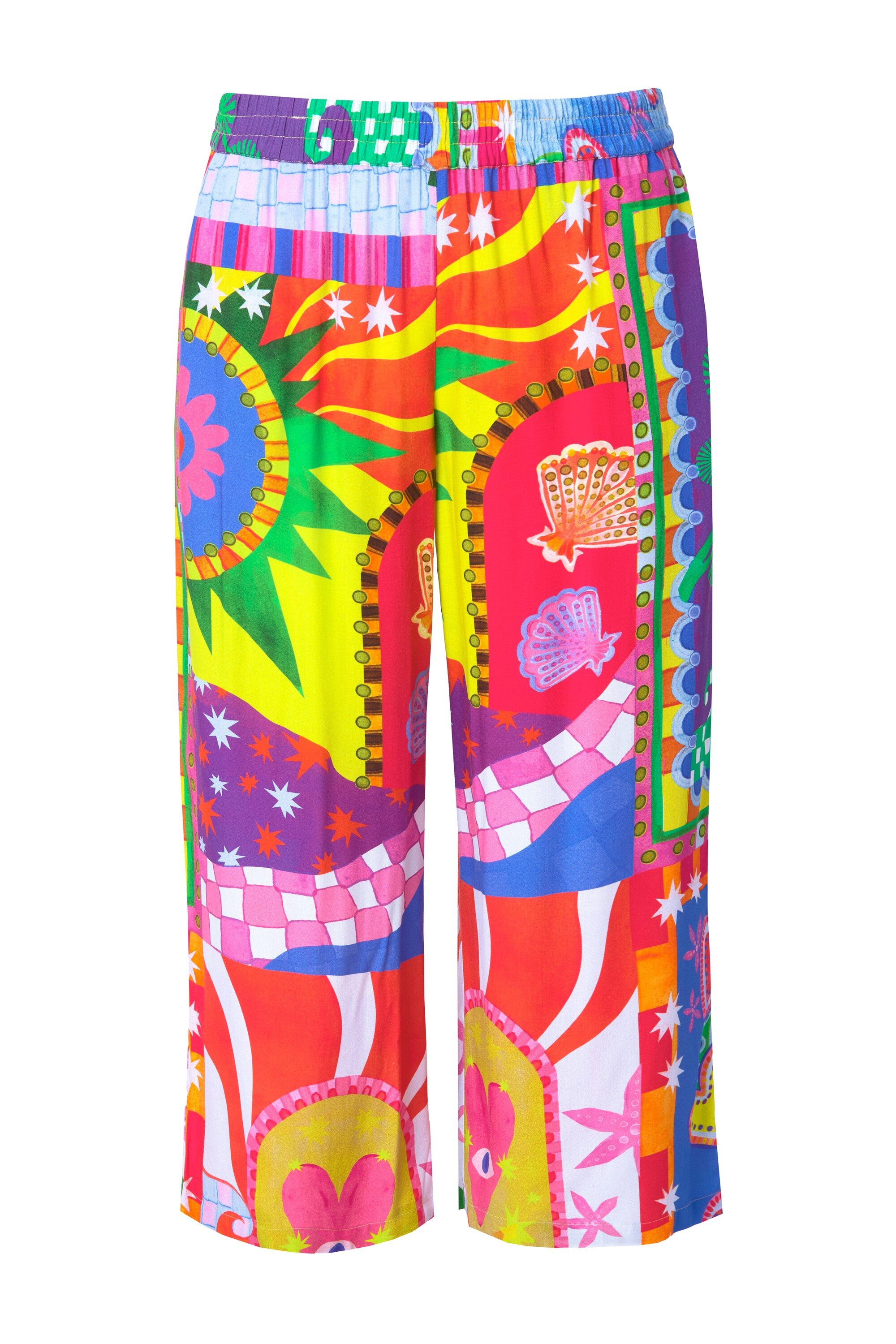 Angel of Style Schlupfhose Hose weit und gerade Mustermix-Druck günstig online kaufen