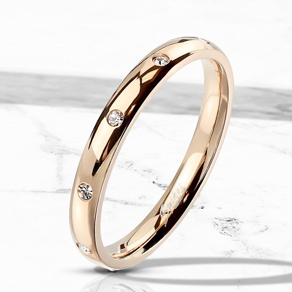 Order & Smile Schmuck Fingerring Zirkonia günstig online kaufen