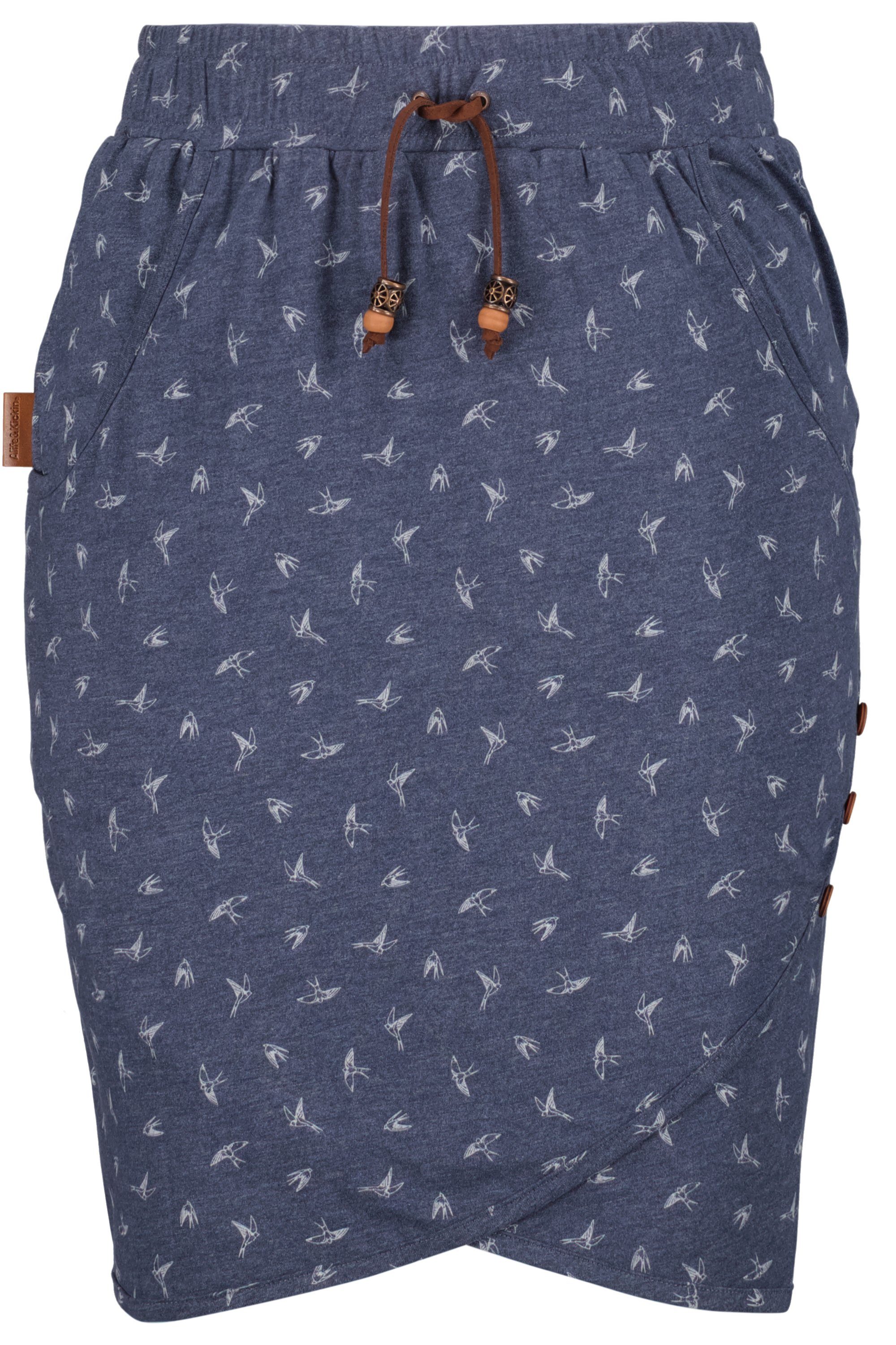 Alife & Kickin LucyAK Sommerrock Skirt Rock Sommerrock, Damen marine