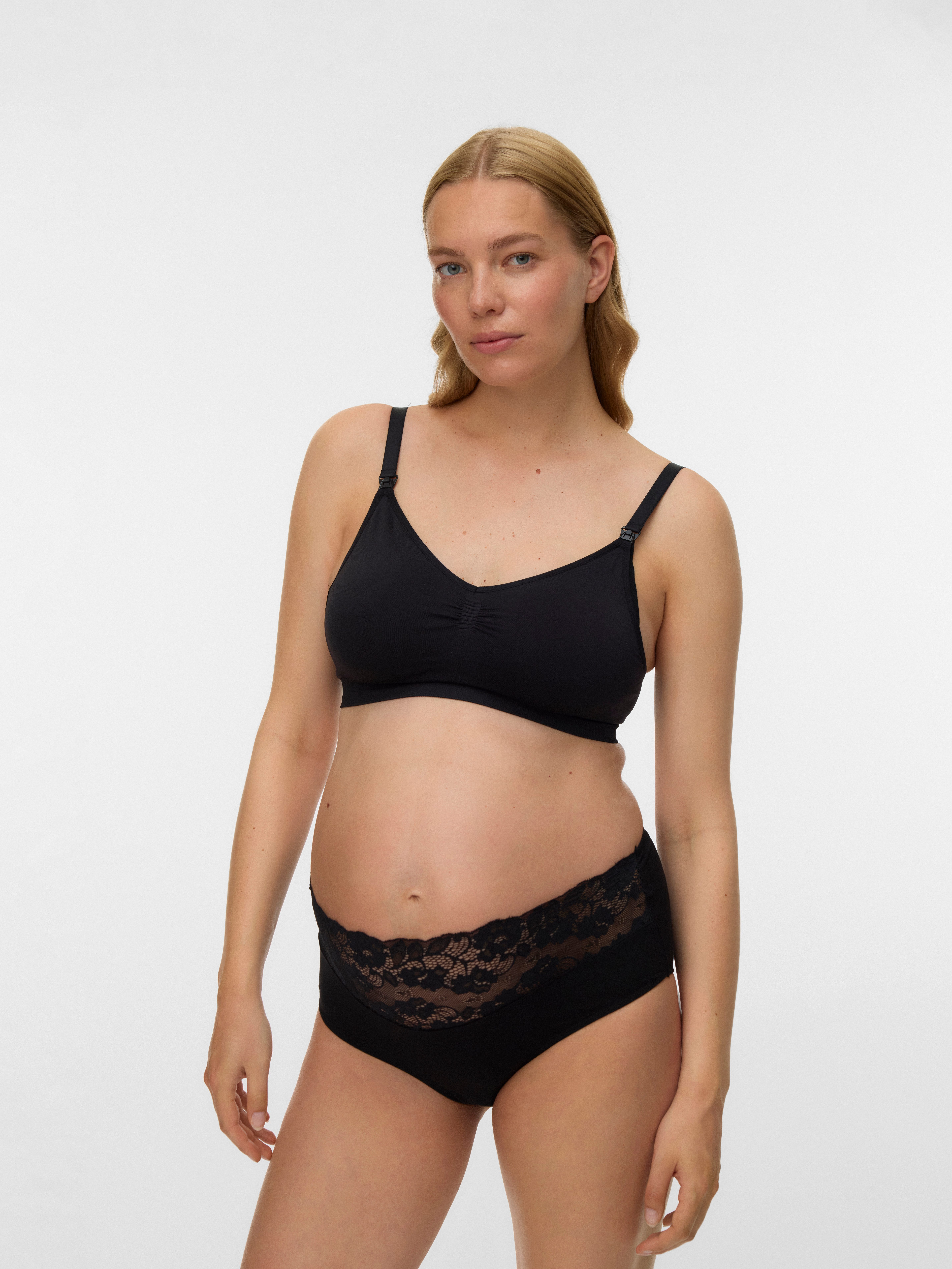 Mamalicious Bustier MLILJA FEED ME BRA NF 2-P A. NOOS (Packung, 2-tlg) mit abnehmbarem Träger – Bild 2 von 5