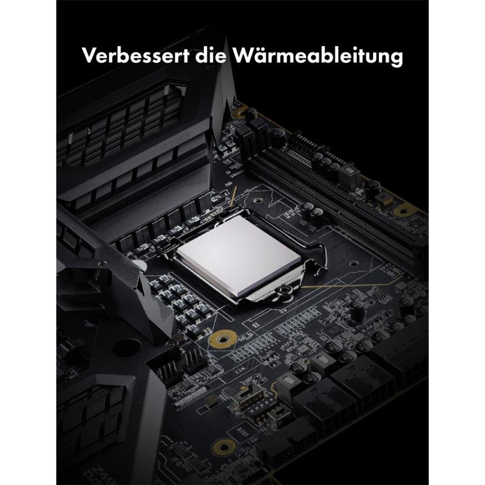 GRAUGEAR Wärmeleitpaste G-TMP-13W, Universal Wärmeleitpad für CPU oder Speicher 12.8W / mk 100x45x1mm