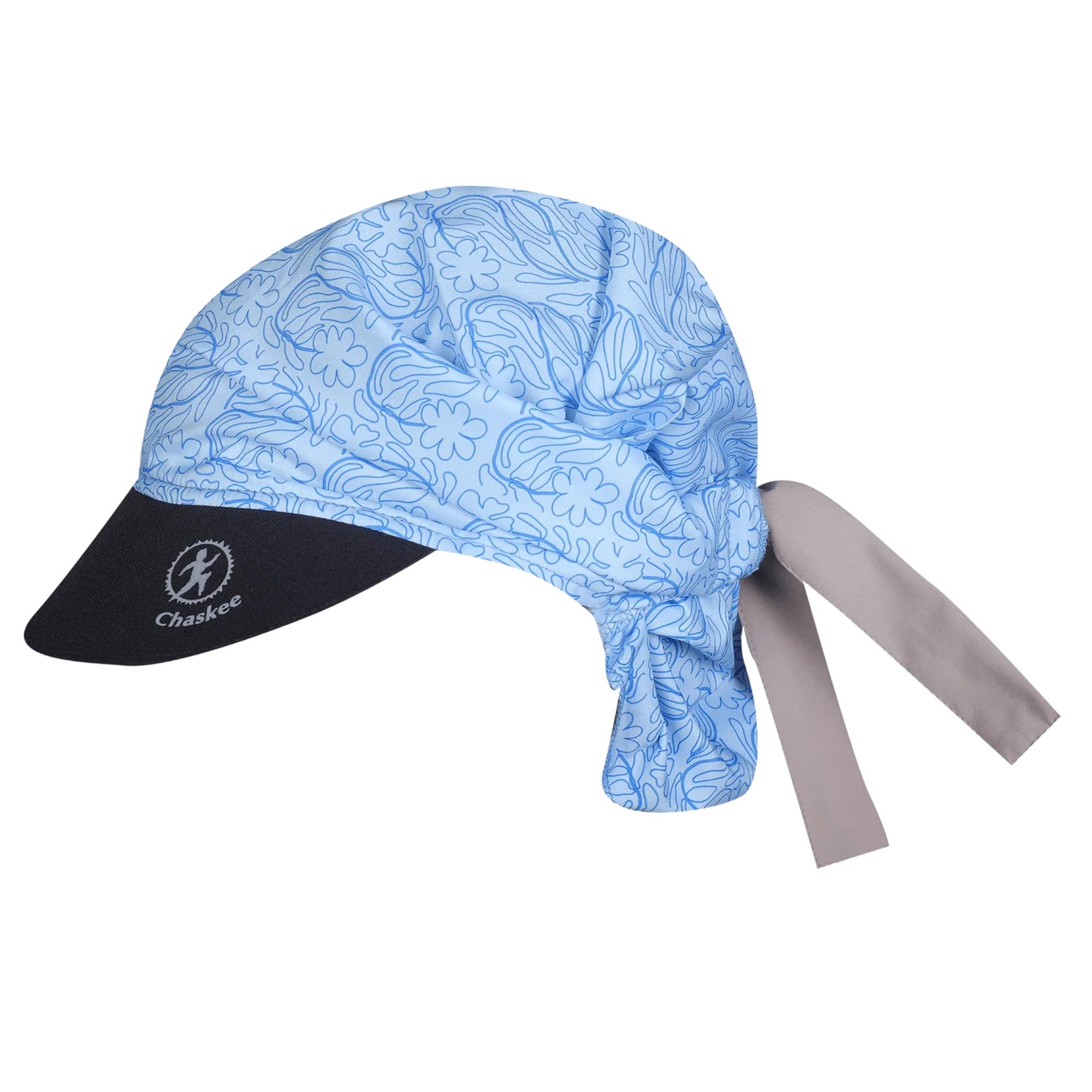 Chaskee Sonnenhut Visor Snap Cap Secret Garden Light Blue