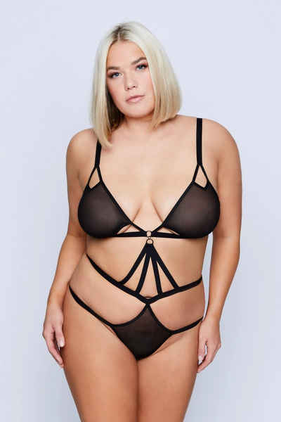 Ulla Popken Body Body breite Straps und Mesh