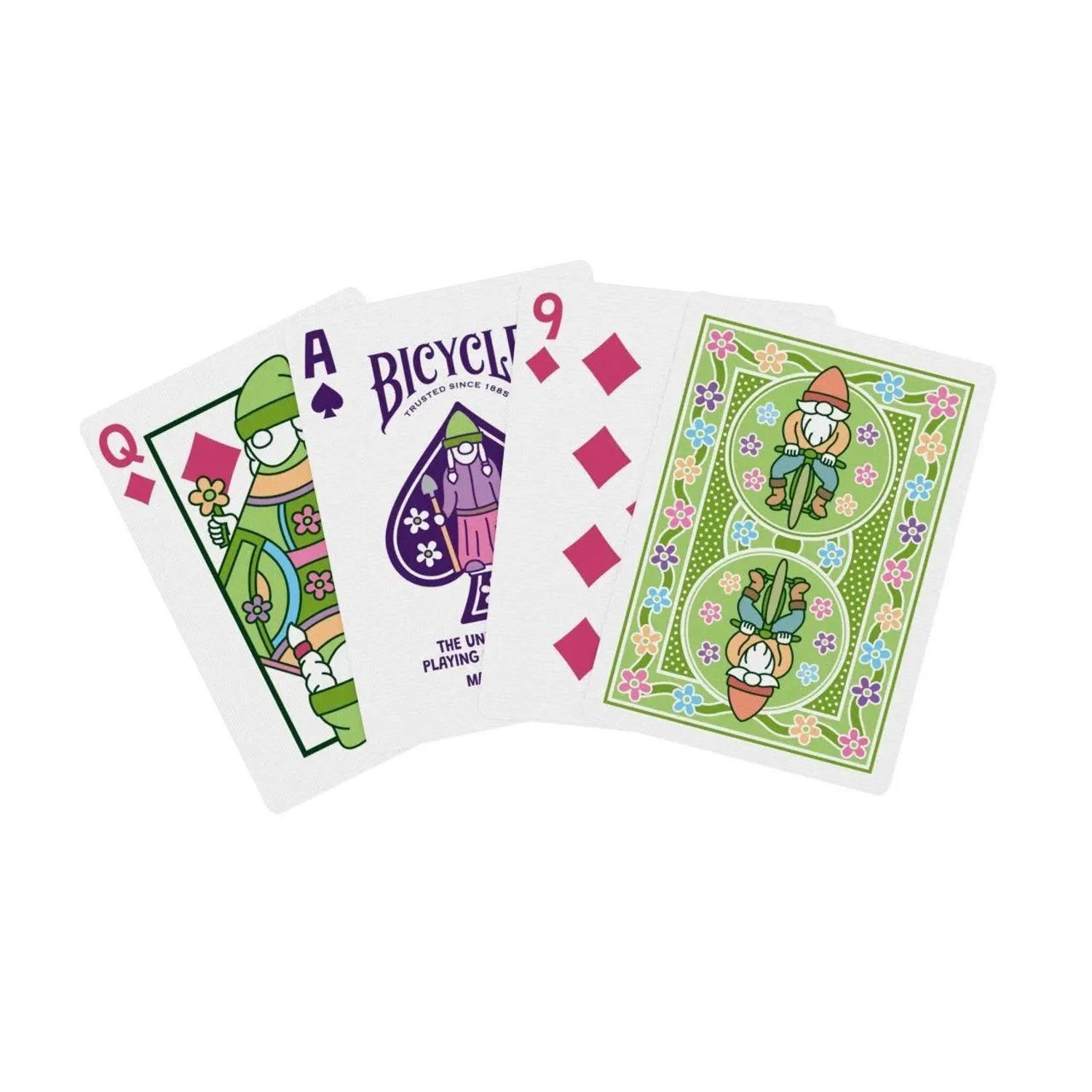 Cartamundi Spiel Bicycle® Garden Gnome (Designer Spielkarten, Poker, Skat)