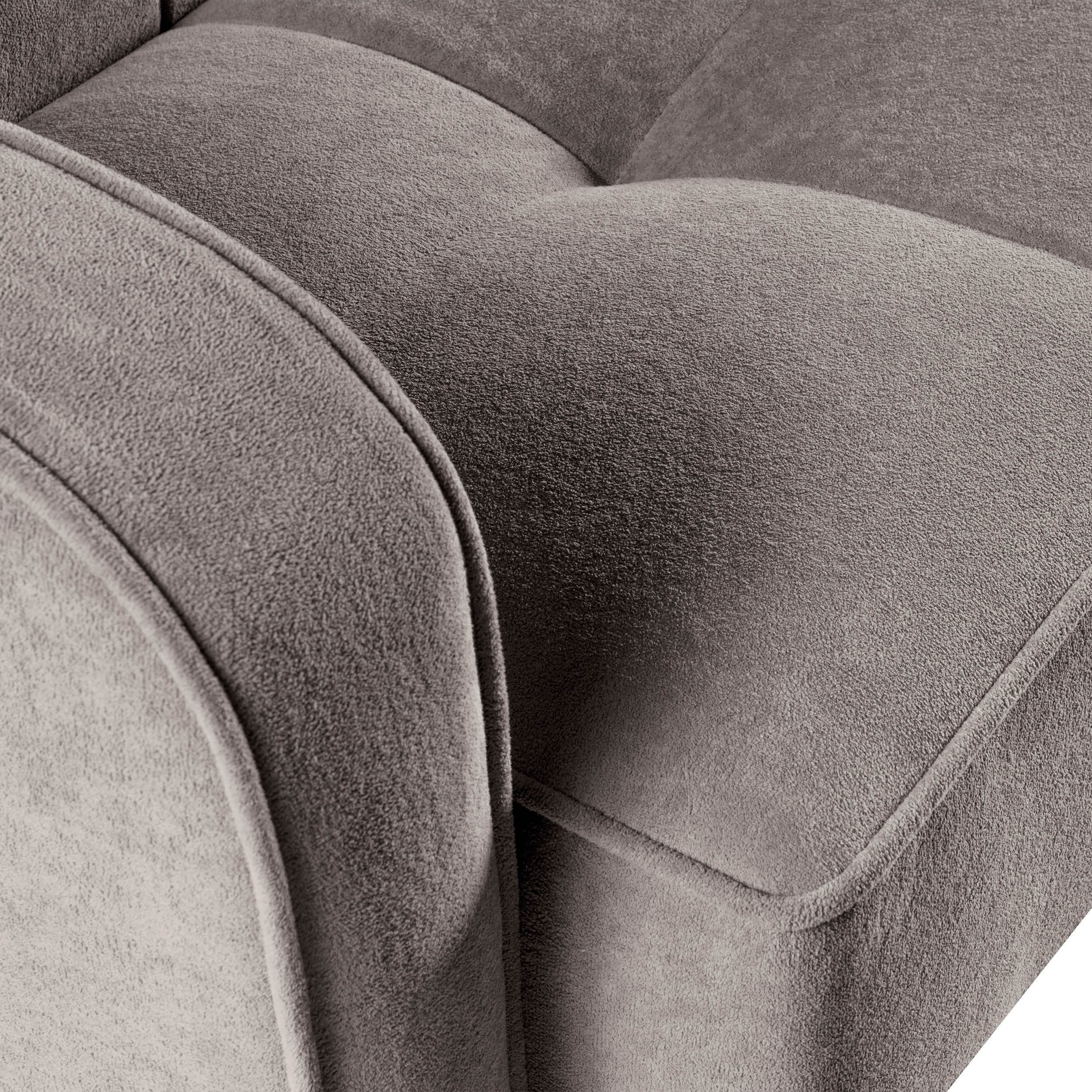 Beautysofa Schlafsofa PAVO 3-Sitzer mit Armlehnen, mit Bettfunktion und Bettkasen – Bild 4 von 5