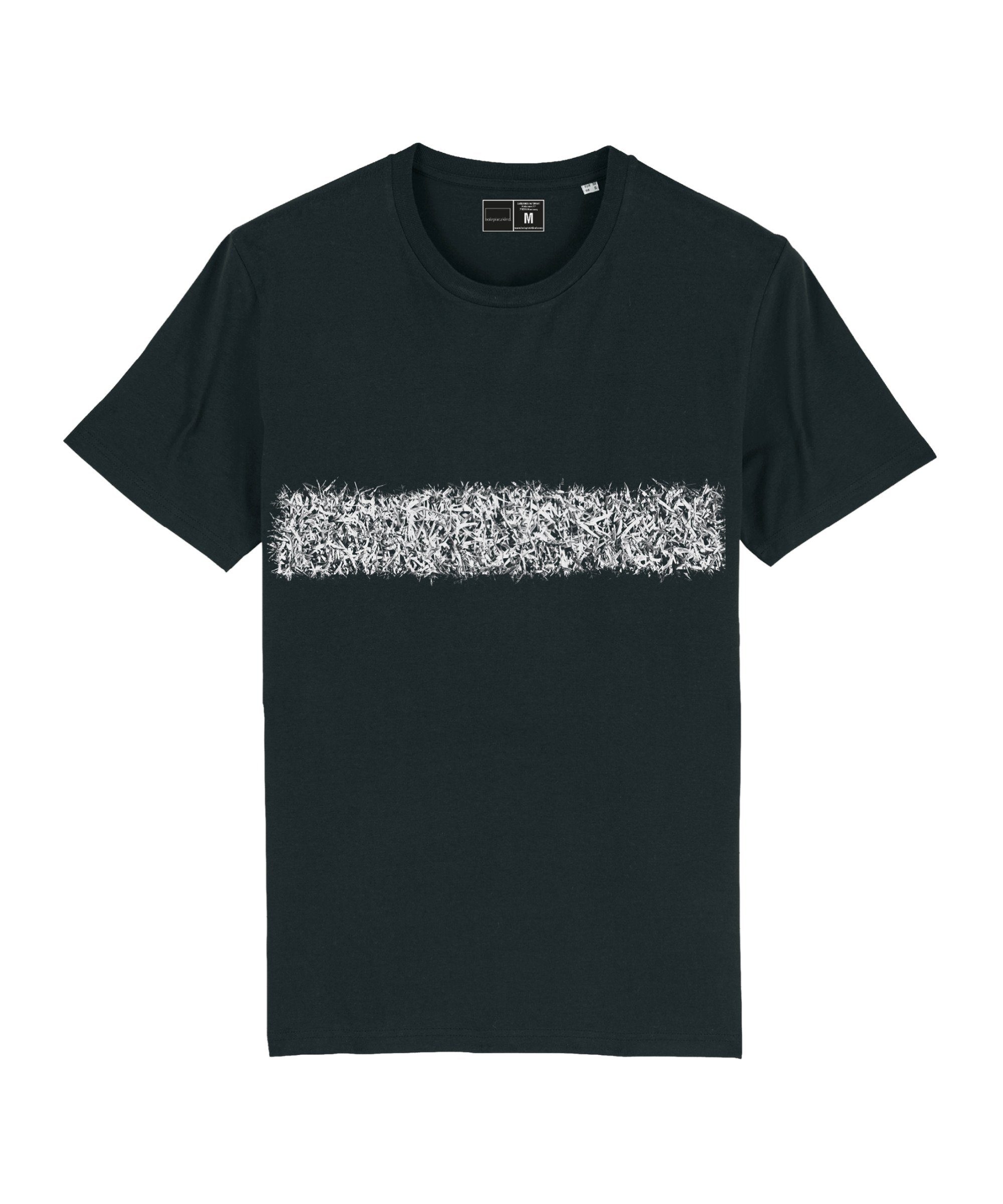 Bolzplatzkind T-Shirt "Line-Up" T-Shirt Nachhaltiges Produkt schwarz