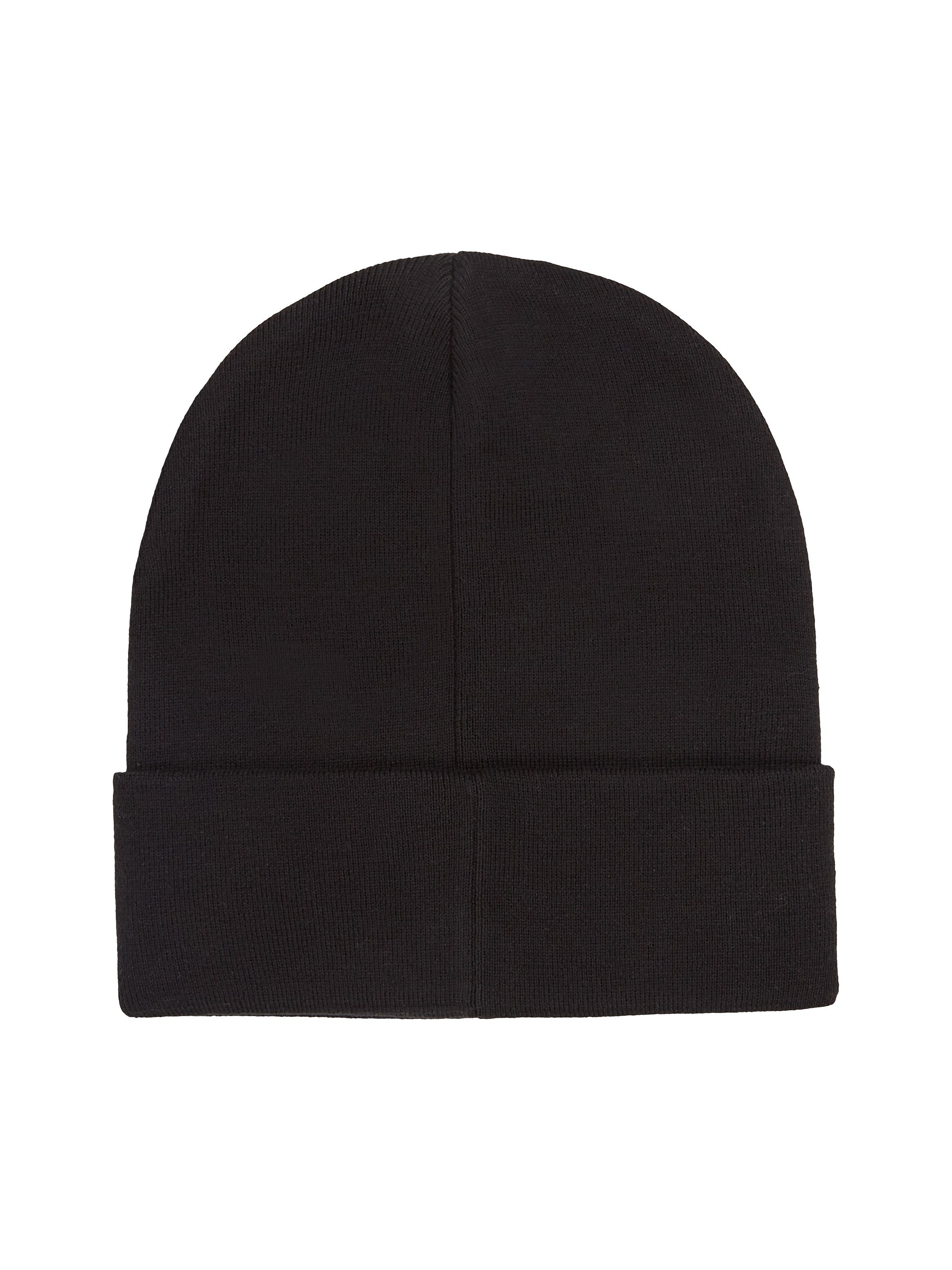 LOGO LINEAR Jeans TJM BEANIE Black Tommy Strickmütze