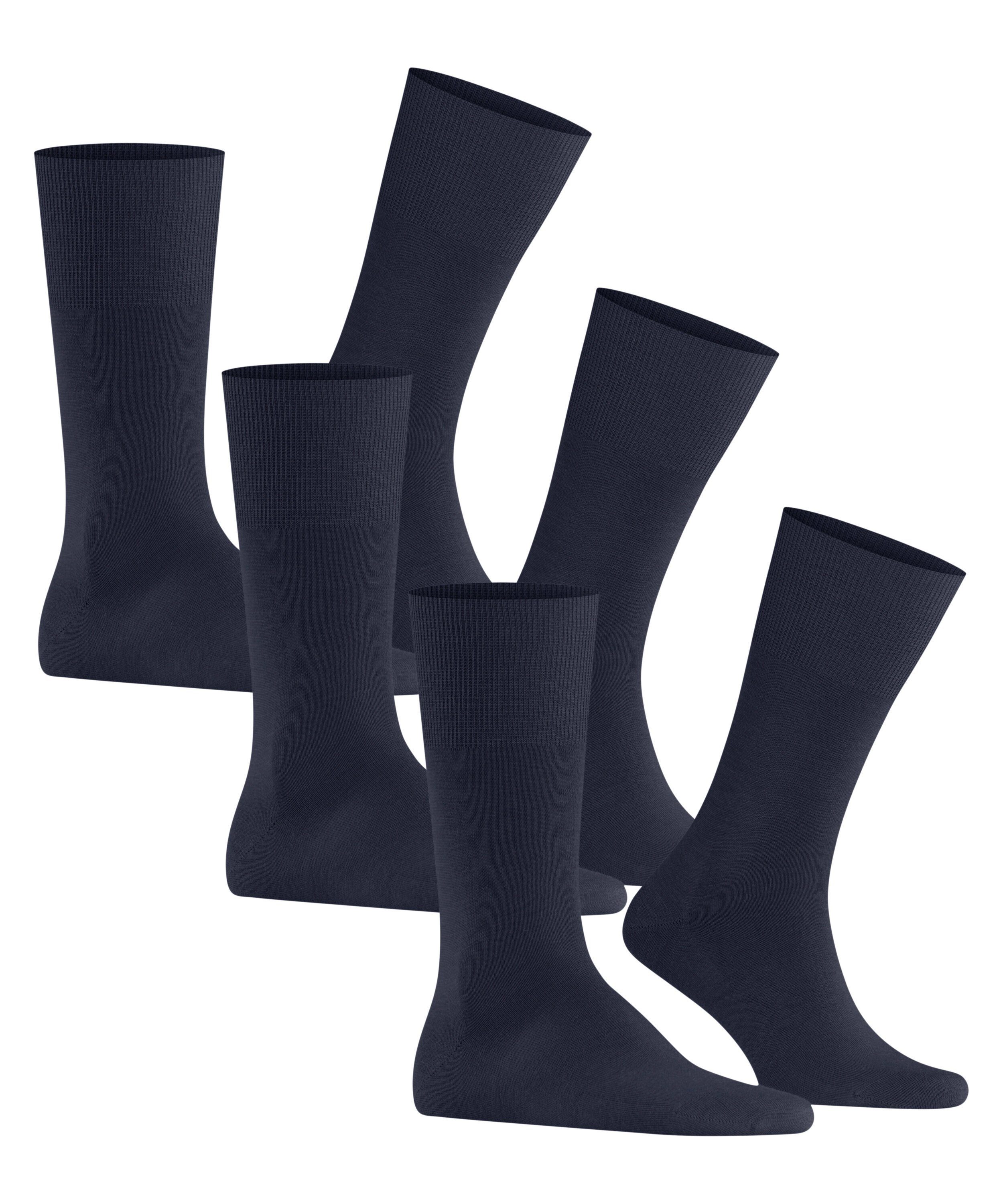 FALKE Socken Airport 3-Pack (3-Paar) mit Schurwolle günstig online kaufen