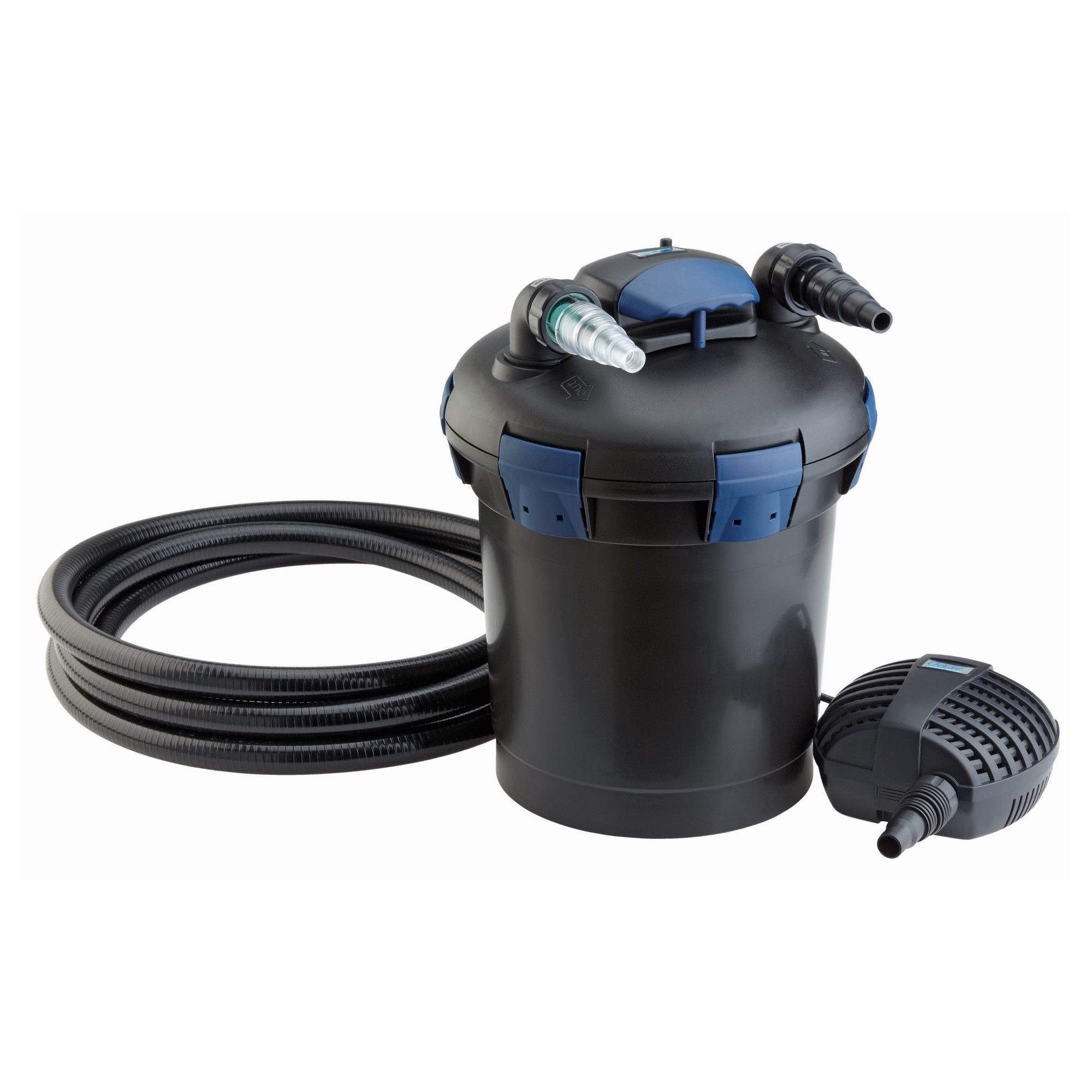 OASE Teichfilter Biopress Set 6000, Teichfilter, Druckfilter für Fischteiche