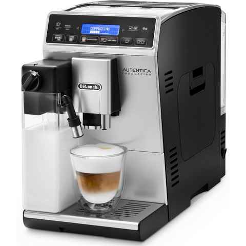 De'Longhi Kaffeevollautomat Autentica Cappuccino ETAM 29.660.SB, nur 19,5 cm breit, LatteCrema Milchsystem