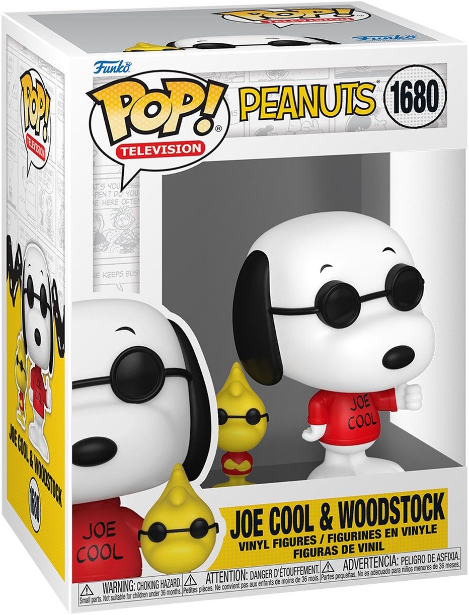 Funko Spielfigur Peanuts - Joe Cool & Woodstock 1680 Pop! Figur