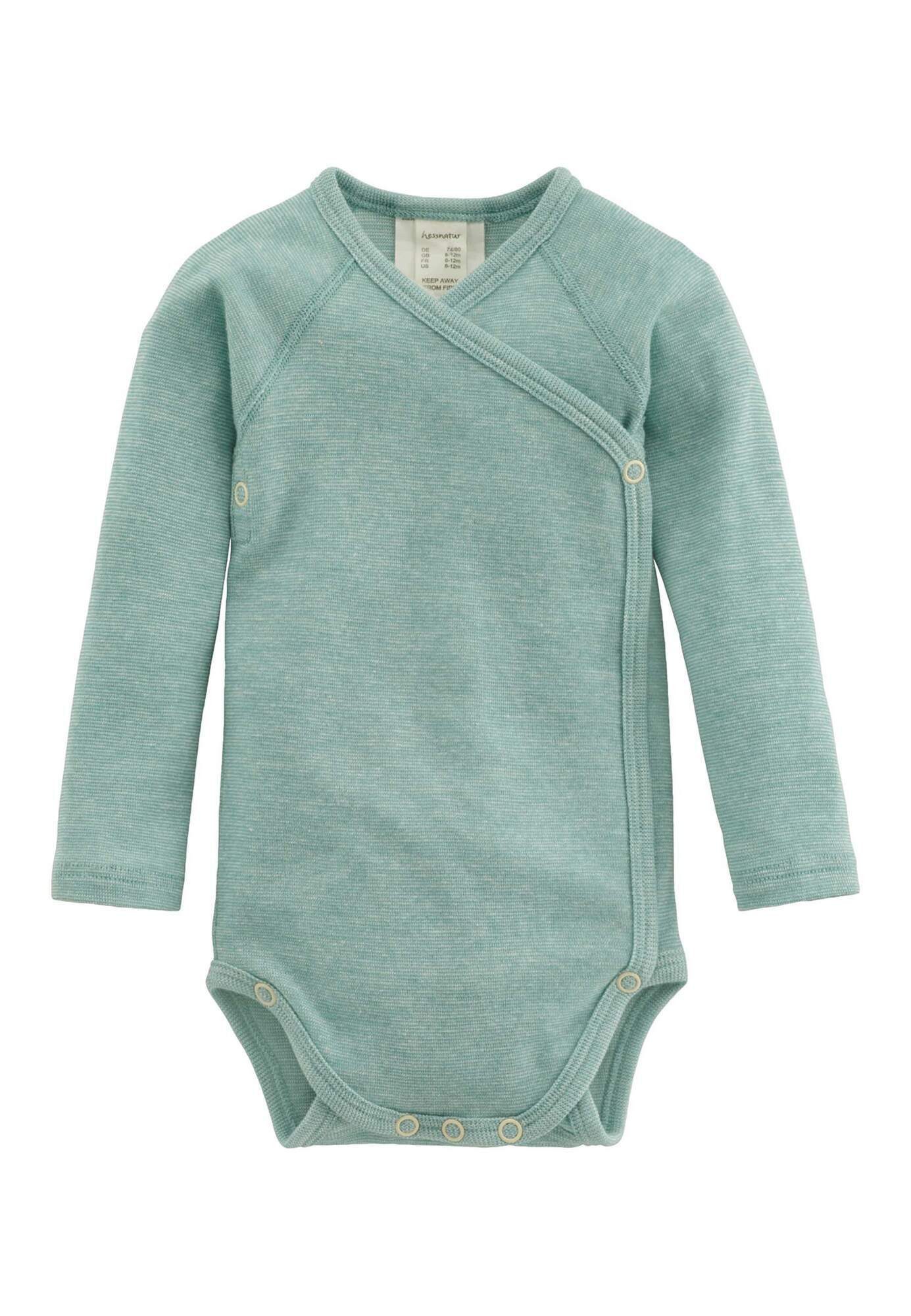 Hessnatur Body aus Bio-Baumwolle mit Merinowolle und Seide (1-tlg)