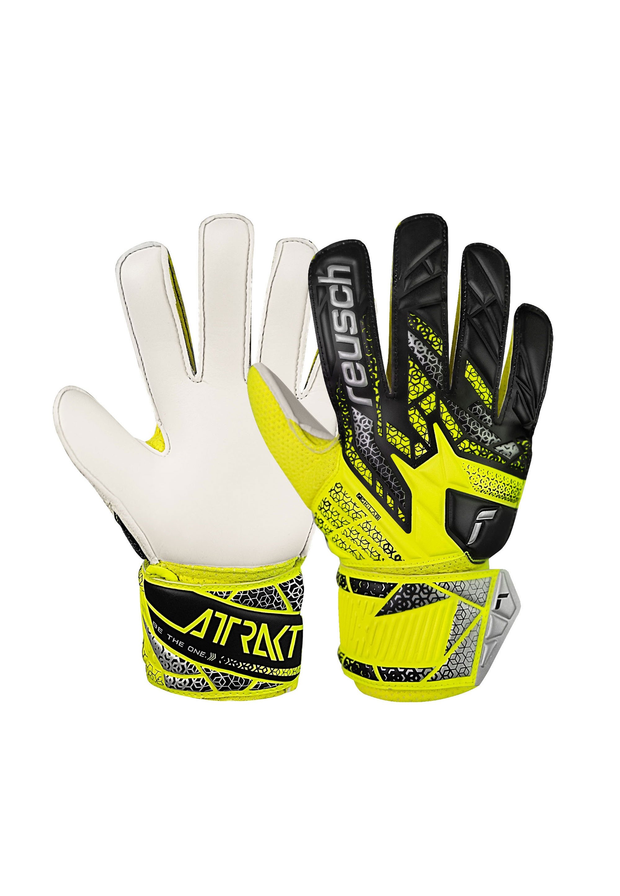 Reusch Torwarthandschuhe Attrakt Solid Junior mit Expanse Cut