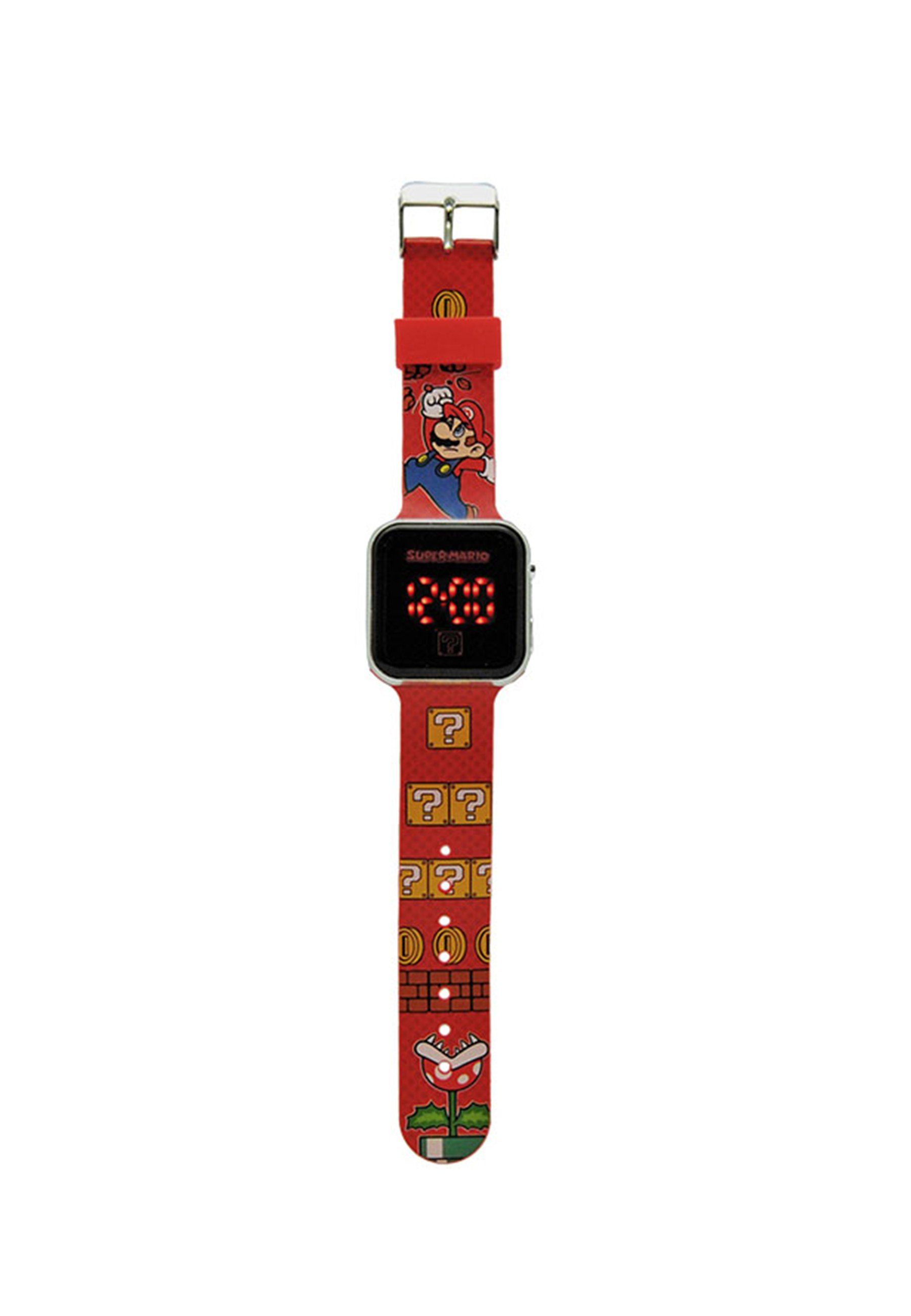 Disney Digitaluhr Disney Mario LED Watch, (Set)