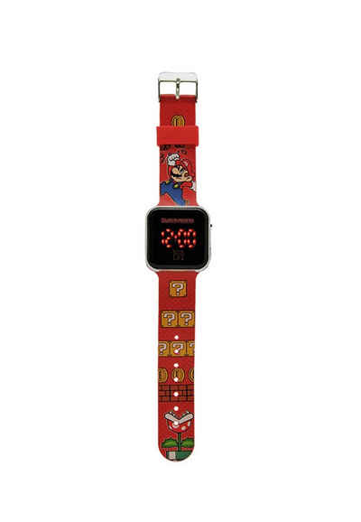 DISNEY Jewelry Digitaluhr Disney Mario LED Watch, (inkl. Schmuckbox)