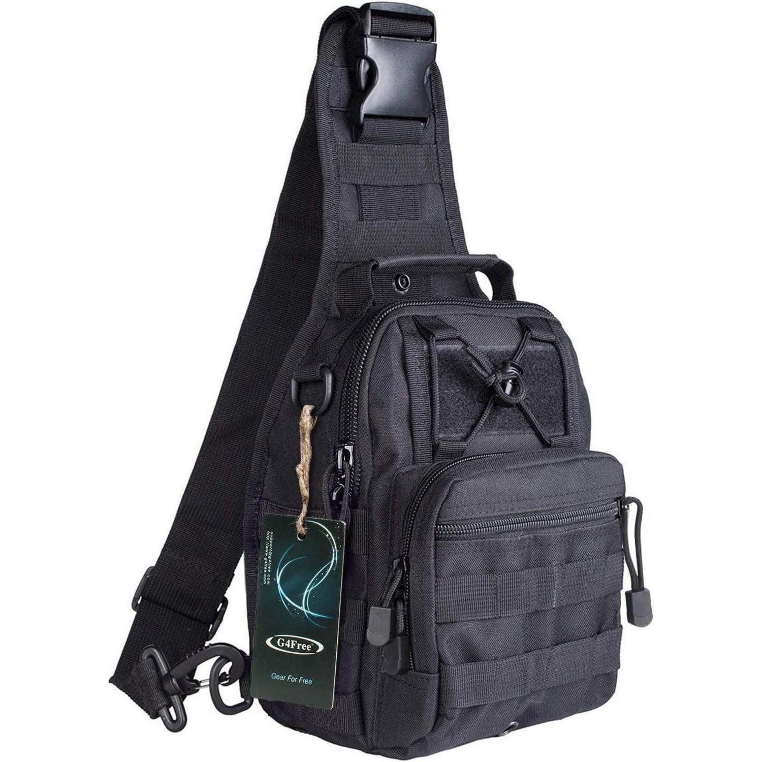 Umhängetasche Leichter Taktischer Brustrucksack - Militär Schultertasche für Outdoor