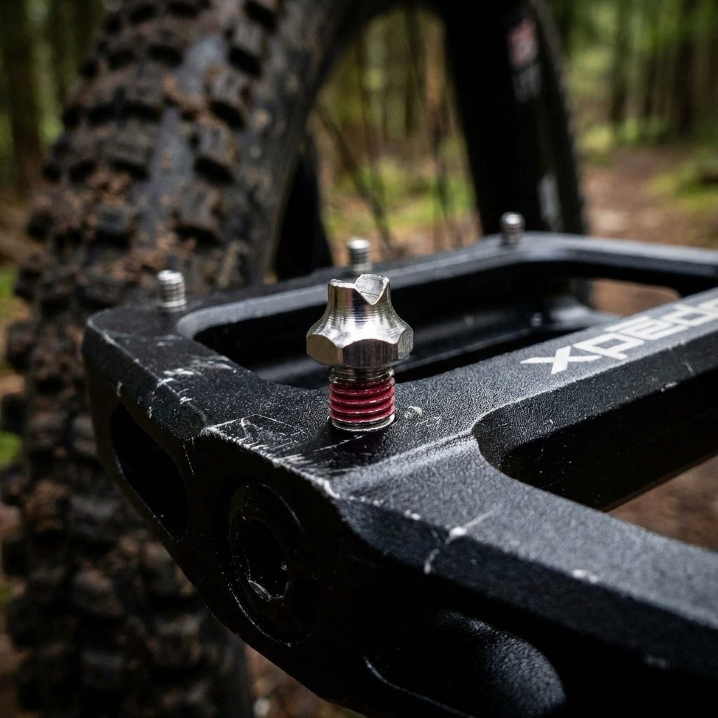 Xpedo Fahrradpedale Xpedo Pinset Twin-Type Gewinde 4,5mmm Höhe 5mm