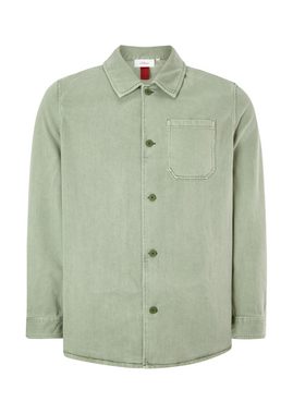 s.Oliver Outdoorjacke Overshirt aus Baumwolle Waschung
