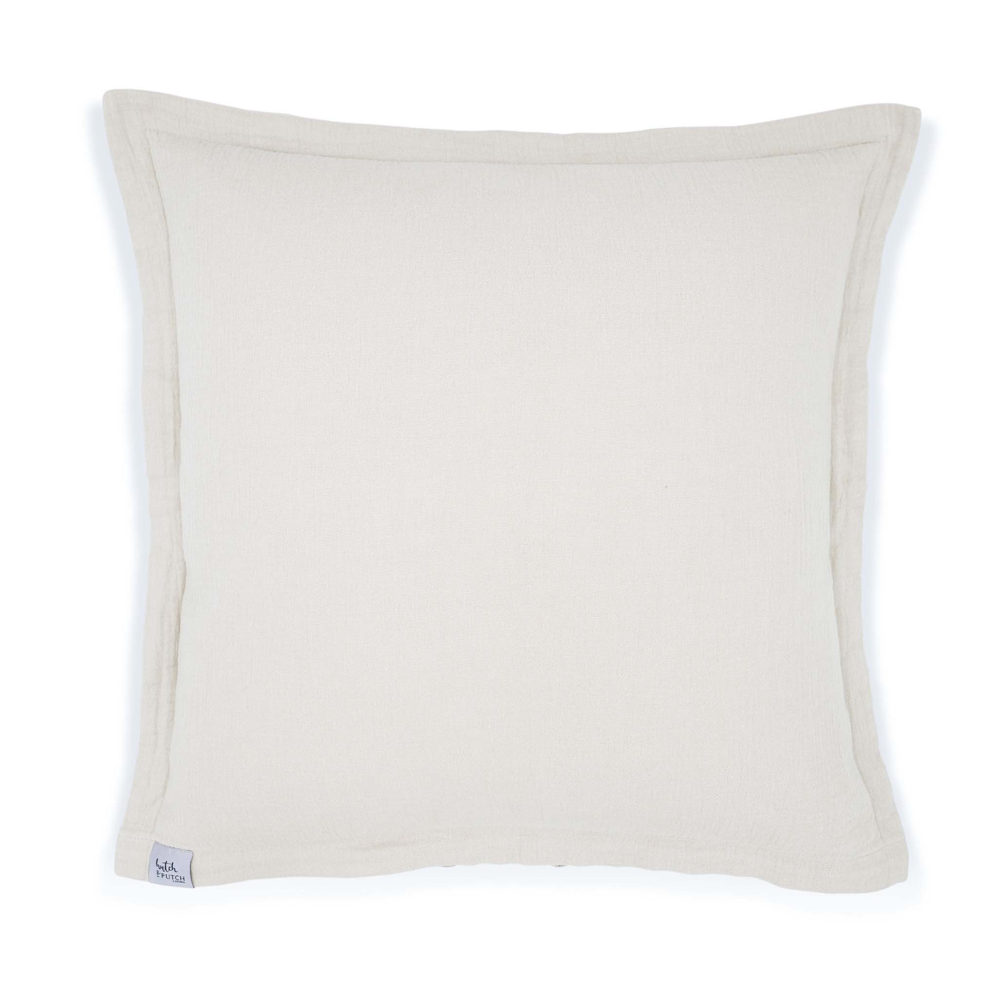 hutch&putch Kissenhülle Musselin Sofakissen Bezug 50x50 cm - Kissenbezug - günstig online kaufen