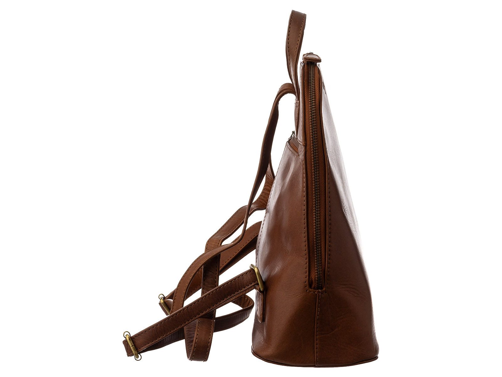 Prato Cityrucksack City Rucksack L401 Dayback Leder (1-tlg), Leder