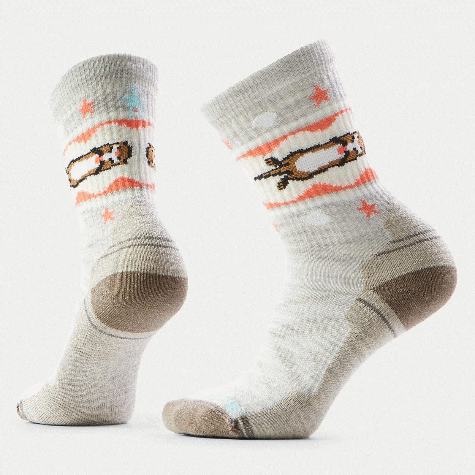Smartwool Wandersocken Women's Hike Light Cushion Otter Float Crew Socks