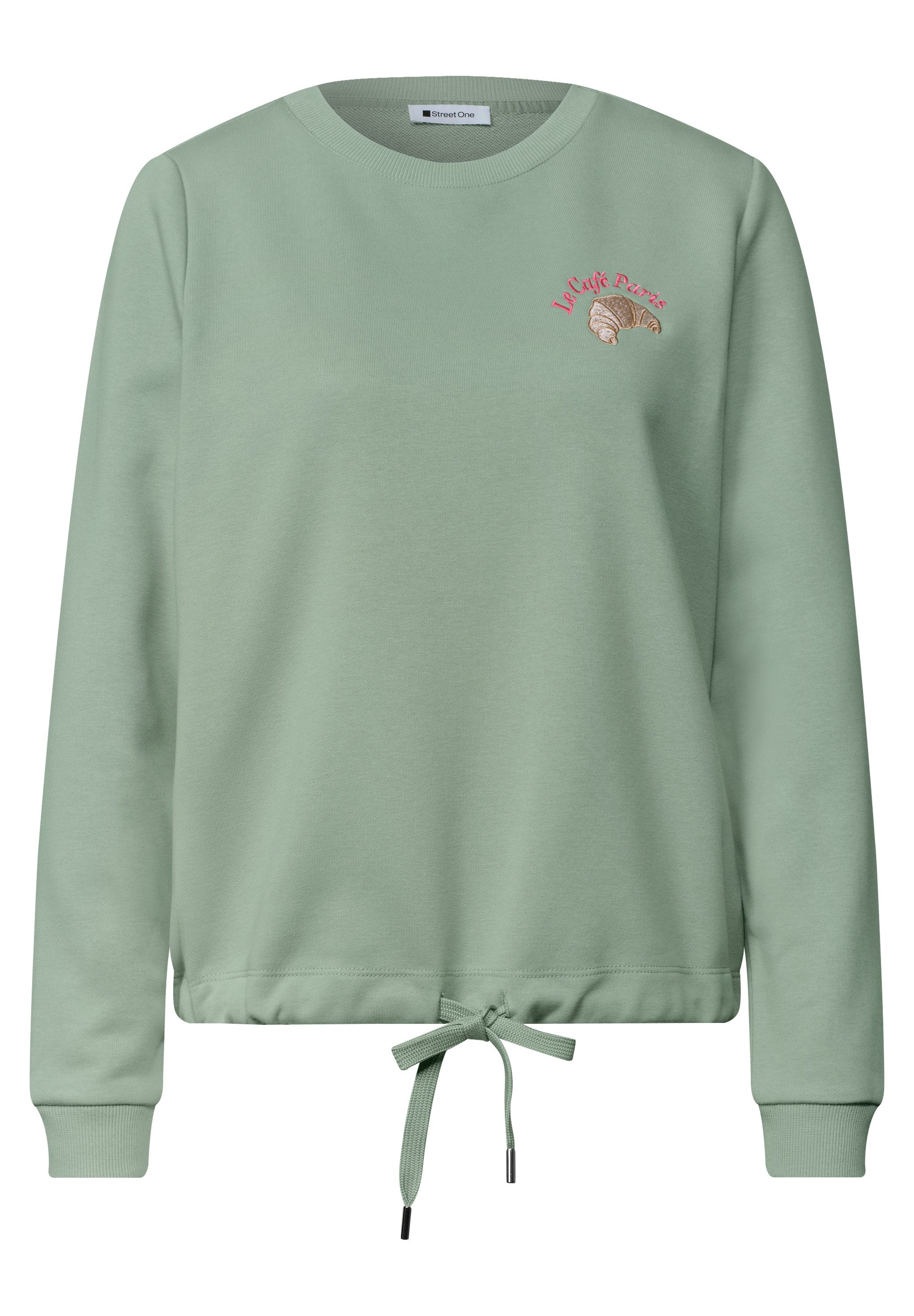 STREET ONE Sweatshirt mit Tunnelzug am Saum – Bild 4 von 5