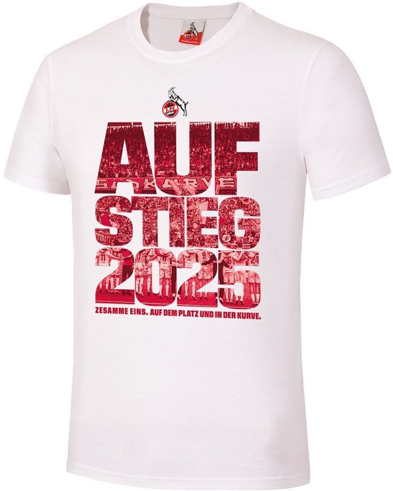 1. FC Köln T-Shirt T-Shirt Aufstieg 2025