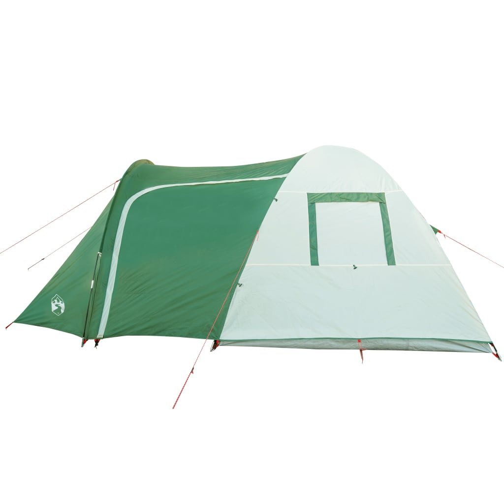 vidaXL Kuppelzelt 6-Personen Zelt Campingzelt Familienzelt Freizeitzelt 6 Personen Grün