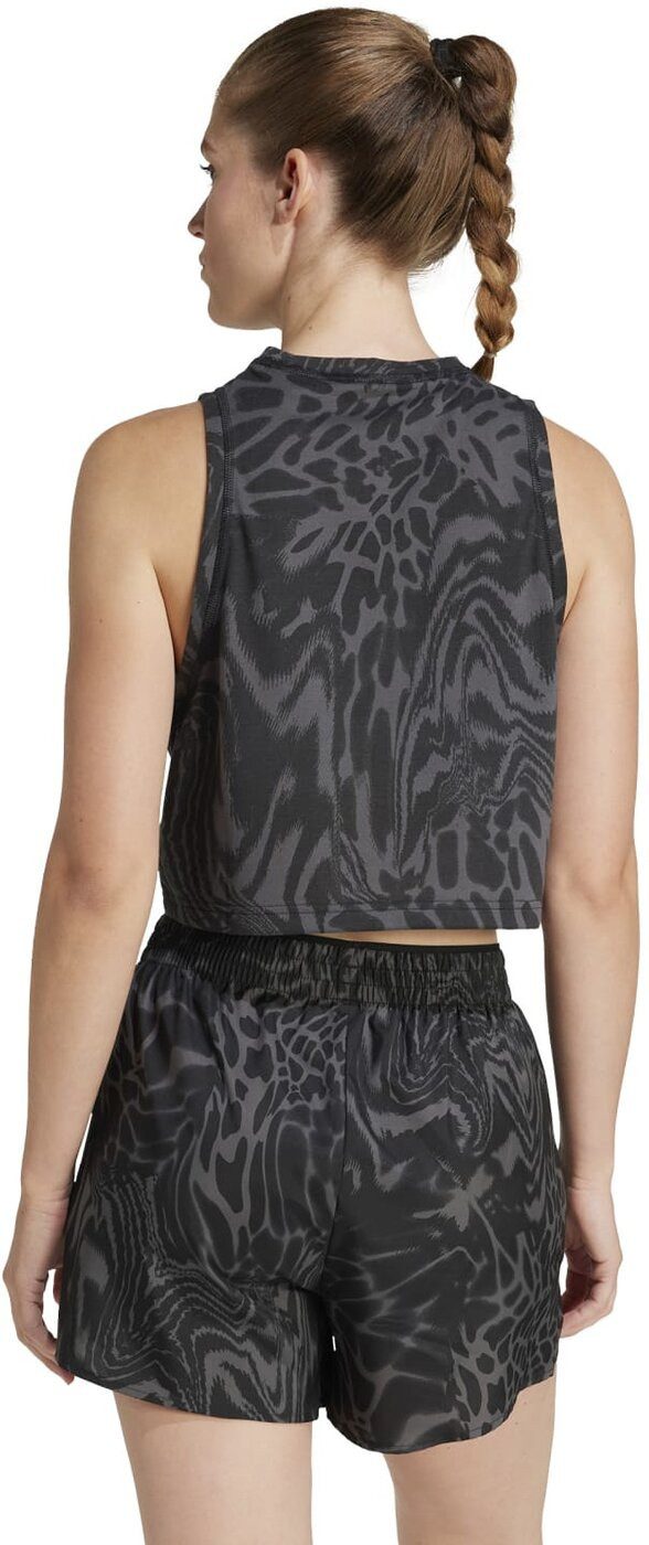 adidas Performance Funktionstop TE MIN AOP TANK BLACK