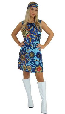 Maylynn Hippie-Kostüm Hippie Kostüm Damen Sommer Kleid