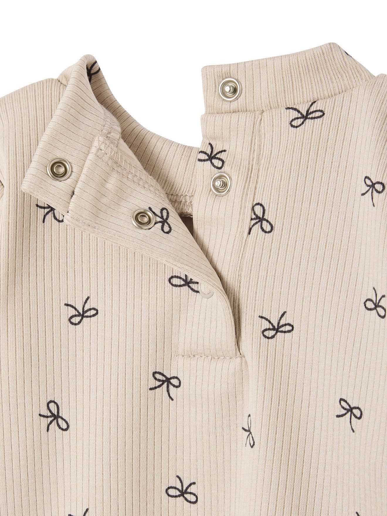vertbaudet Langarmhemd Baby Shirt mit Blumenmuster
