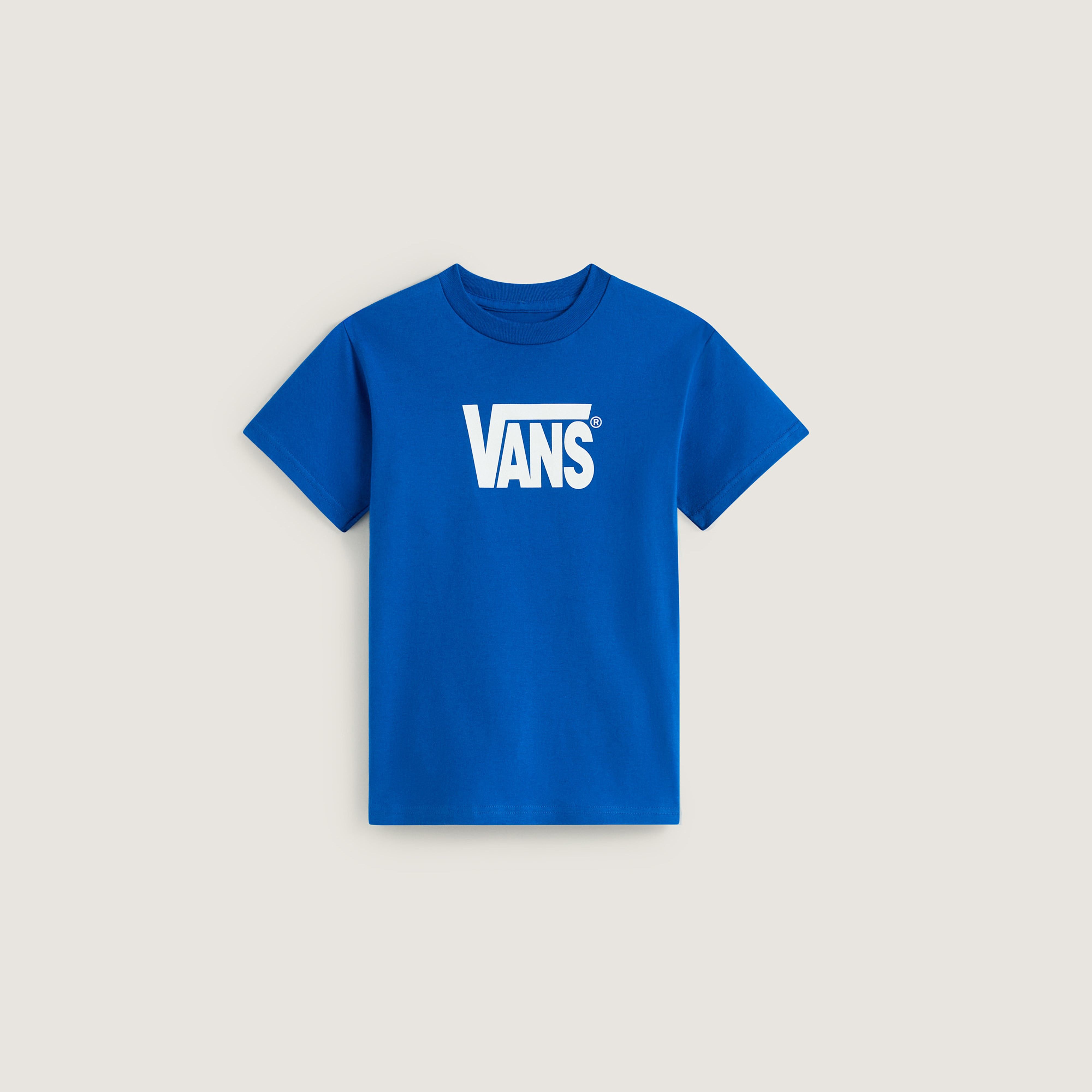Vans T-Shirt Stretch Logo SS für Kinder, mit Logodruck, Kurzarmdesign, aus Baumwolle