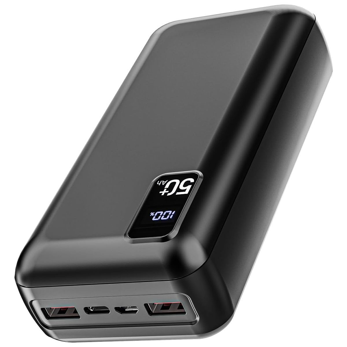 Pdgrid 50000mAh 22,5W große kapazität Power Bank Schnellladen Powerbank 50000 mAh (3,7 V), Schnellladung, Typ-C + USB-C-Dualschnittstelle