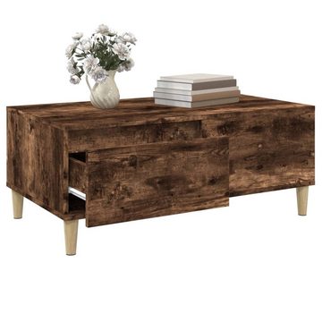 vidaXL Couchtisch Couchtisch Räuchereiche 90x50x36,5 cm Holzwerkstoff (1-St)