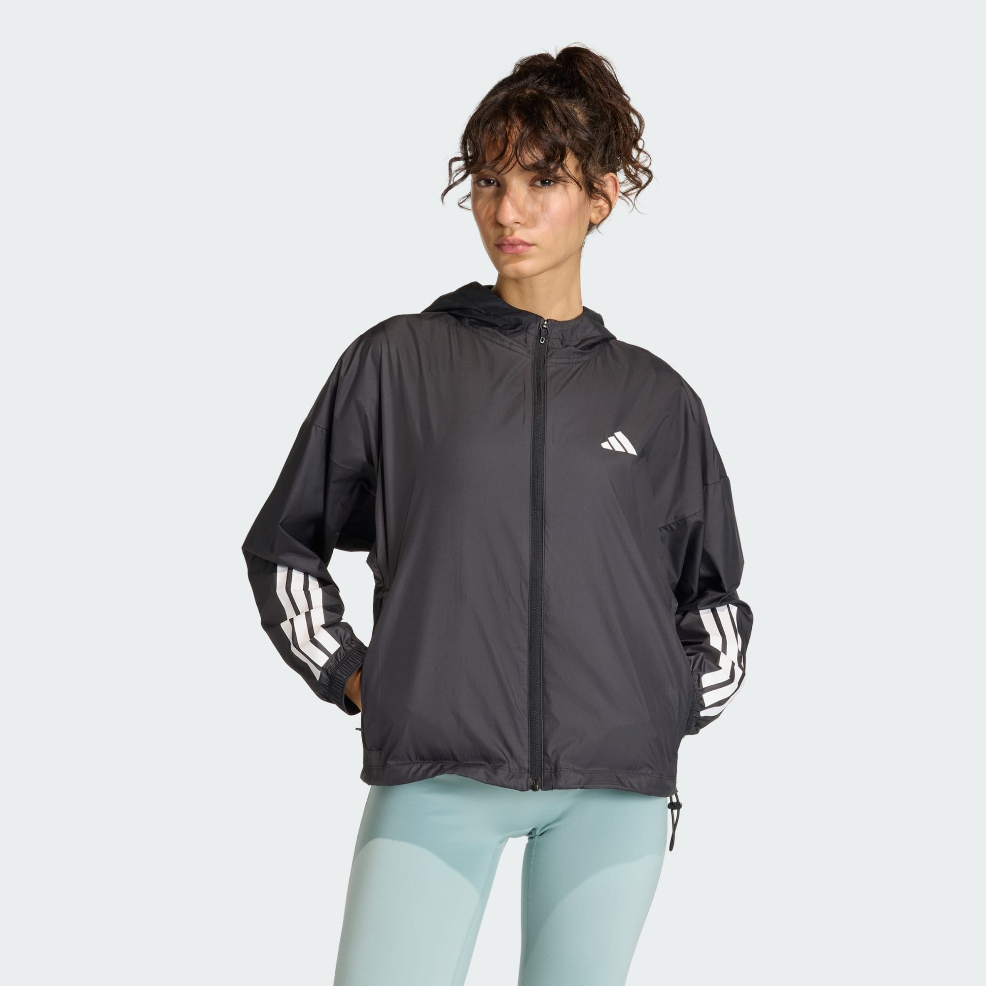 adidas Performance Windbreaker HYPERGLAM 3-STREIFEN WINDBREAKER (1-St) günstig online kaufen