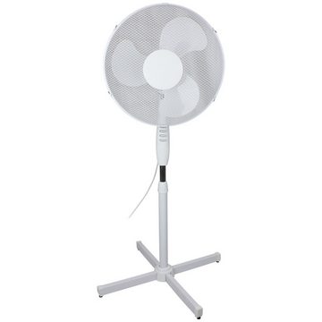 *Alpina* Standventilator 40cm Weiß Ventilator Stehventilator Luftkühler, Klimagerät Windmaschine