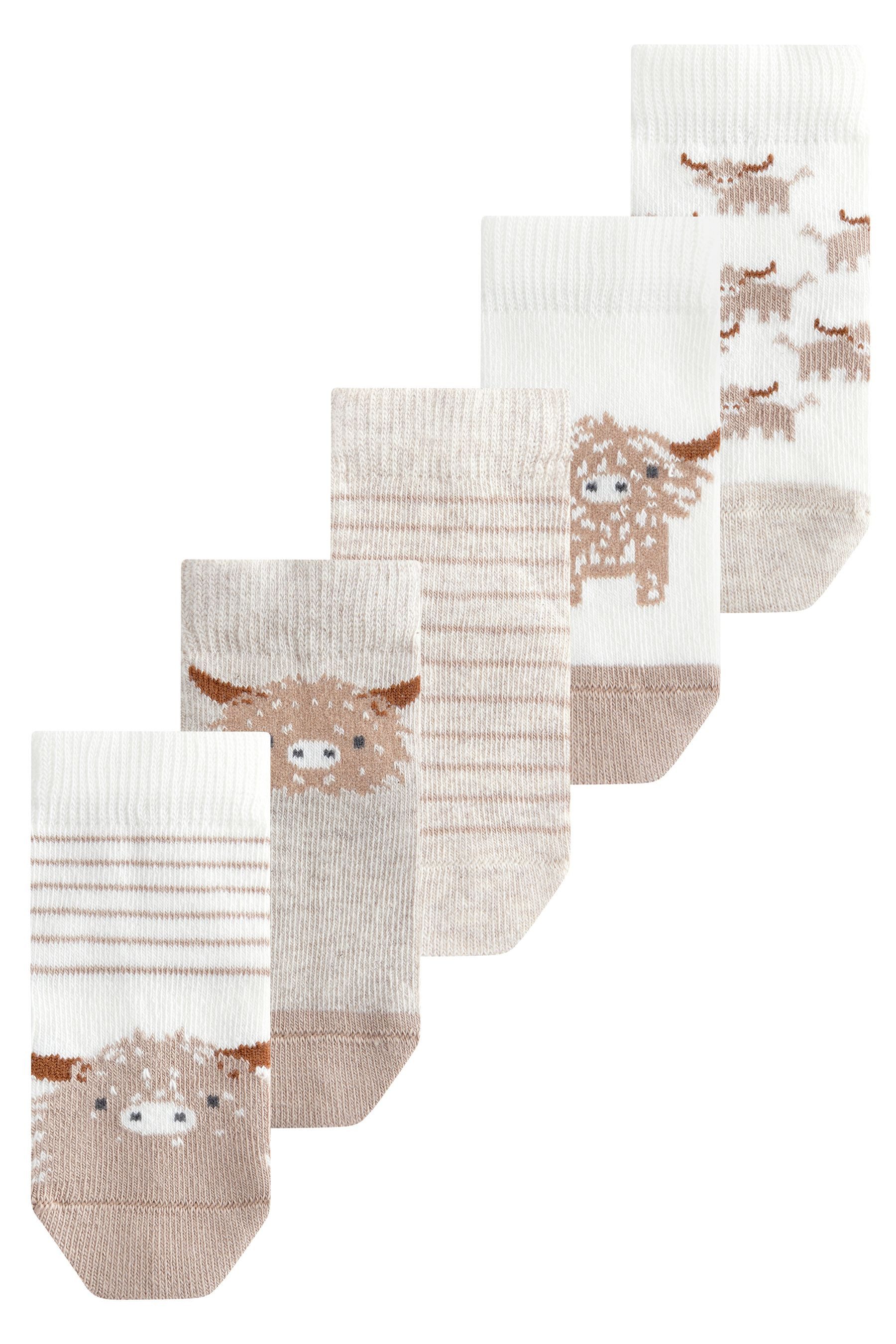 Basicsocken Babysocken im 5er-Pack