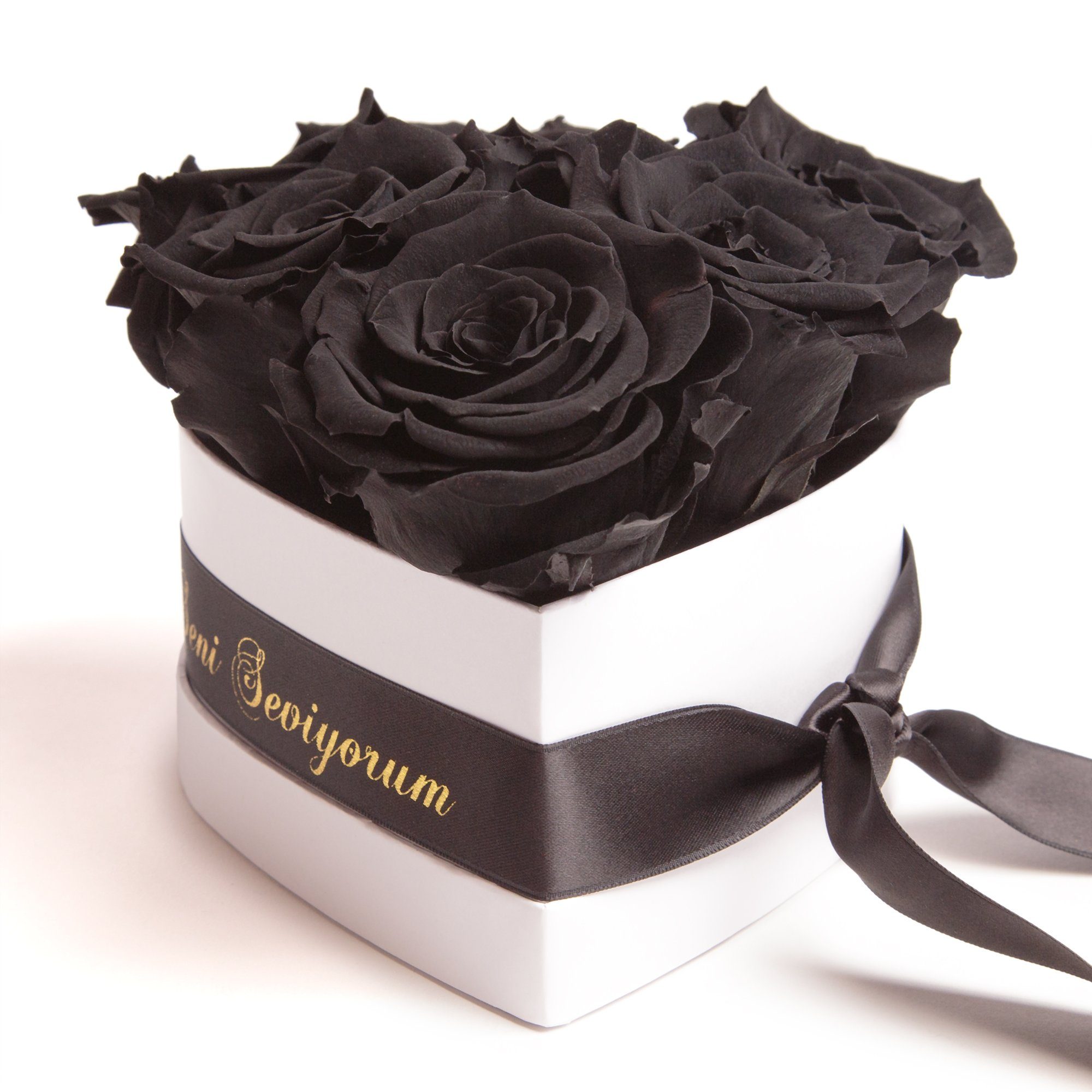 Kunstblume Seni Seviyorum Hediye herz Box günstig online kaufen