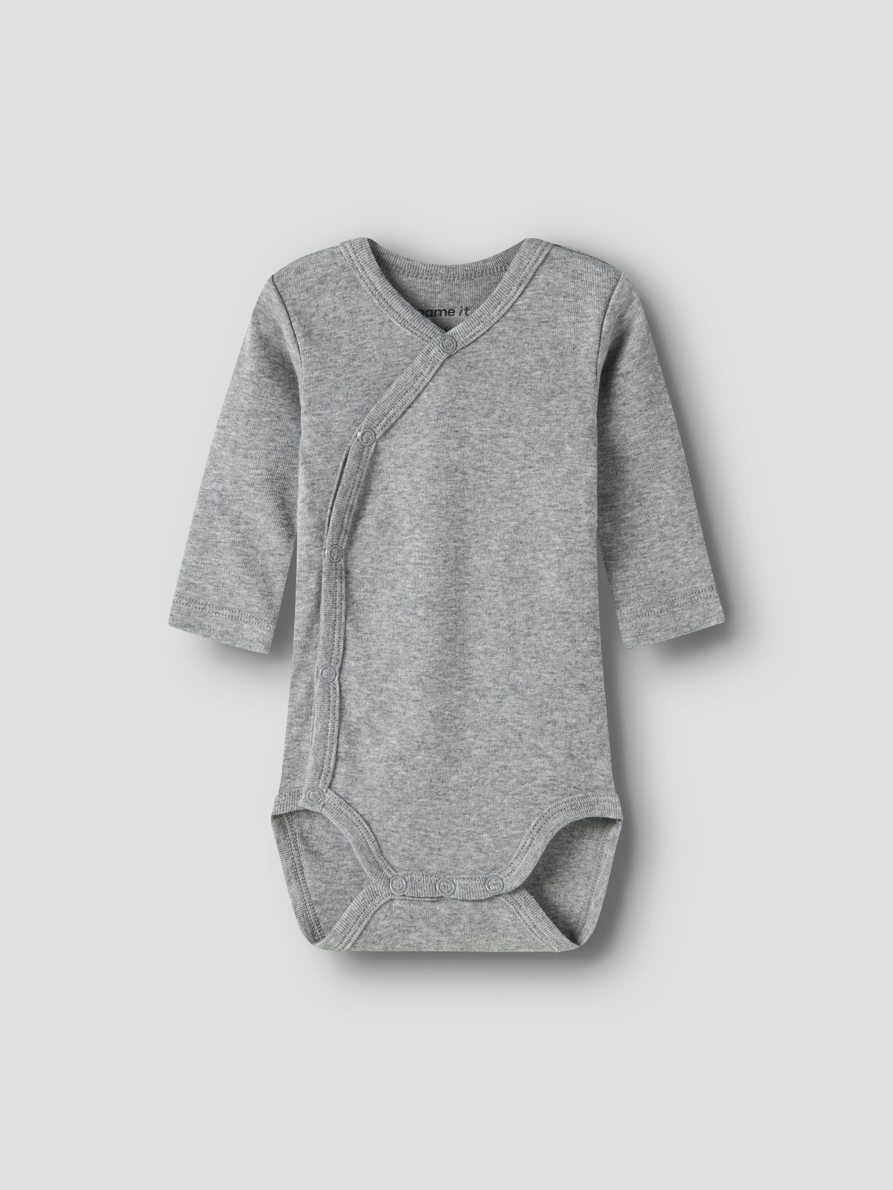 Name It Langarmwickelbody NBNBODY 2P LS WRAP CLOUD NOOS (Packung, 2-tlg)