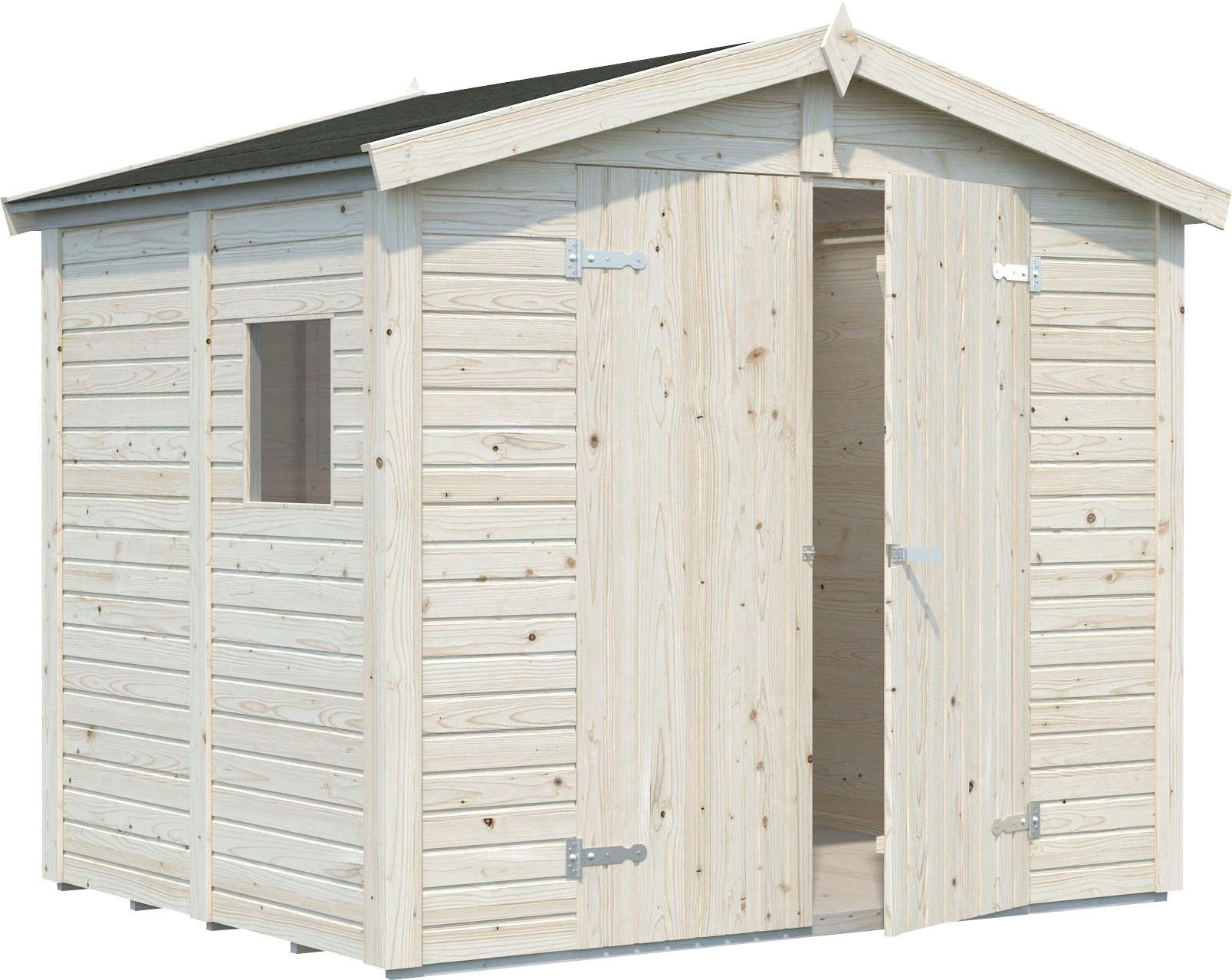 Palmako Gerätehaus Dan, BxT: 261x210 cm, transparent