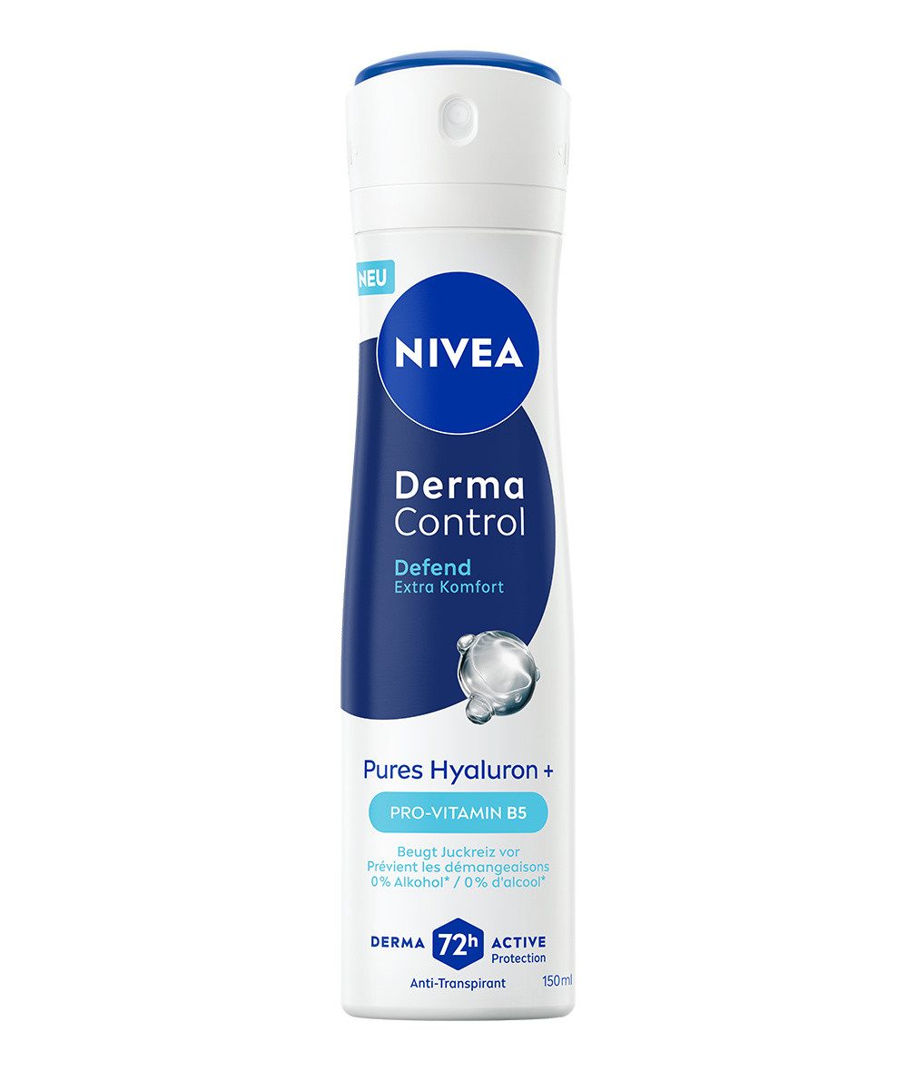 Nivea Deo-Spray Derma Control Defend Deospray 6 x 150ml, 6-tlg.